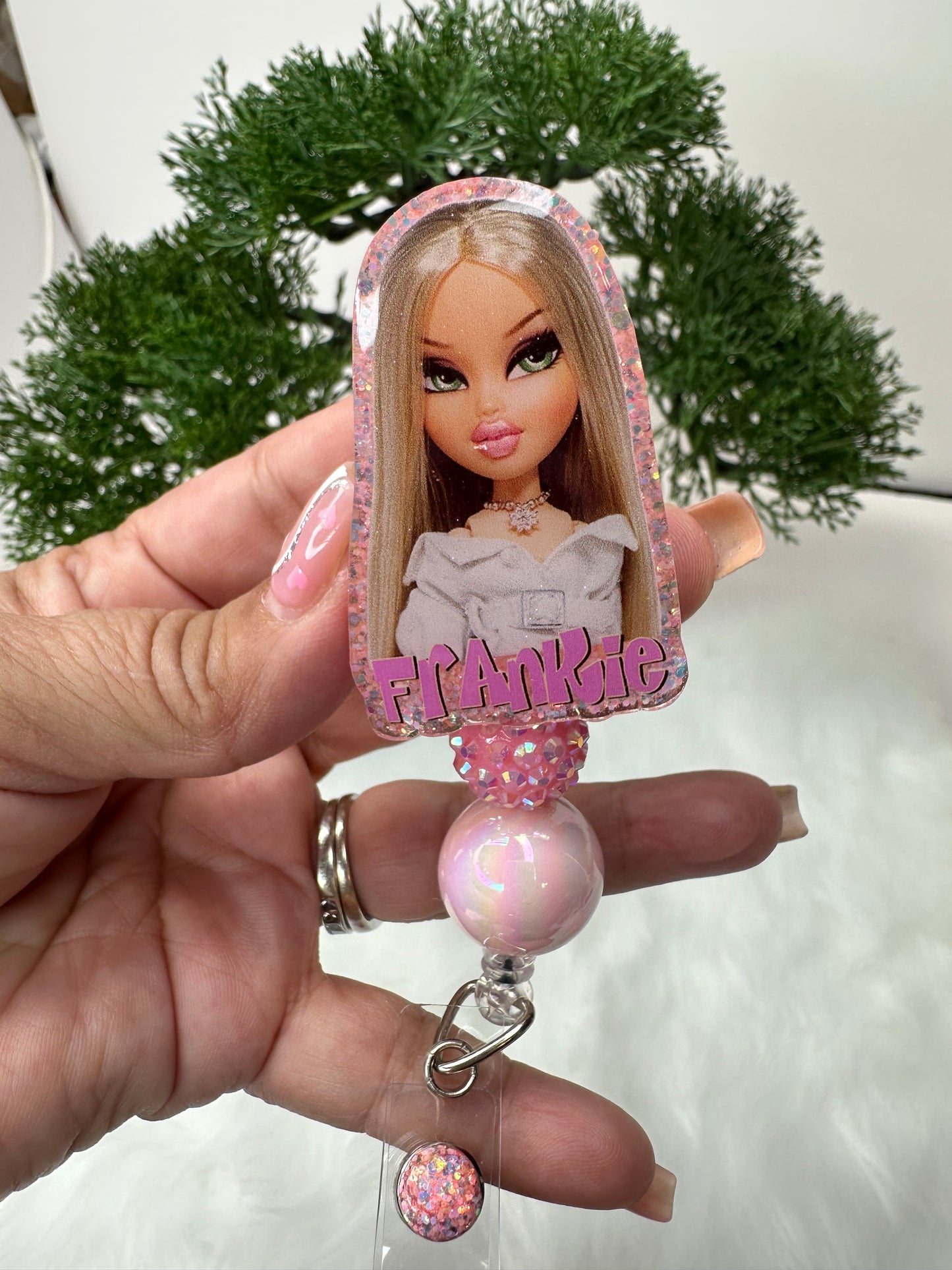Frankie Bratz Doll Badge Reel