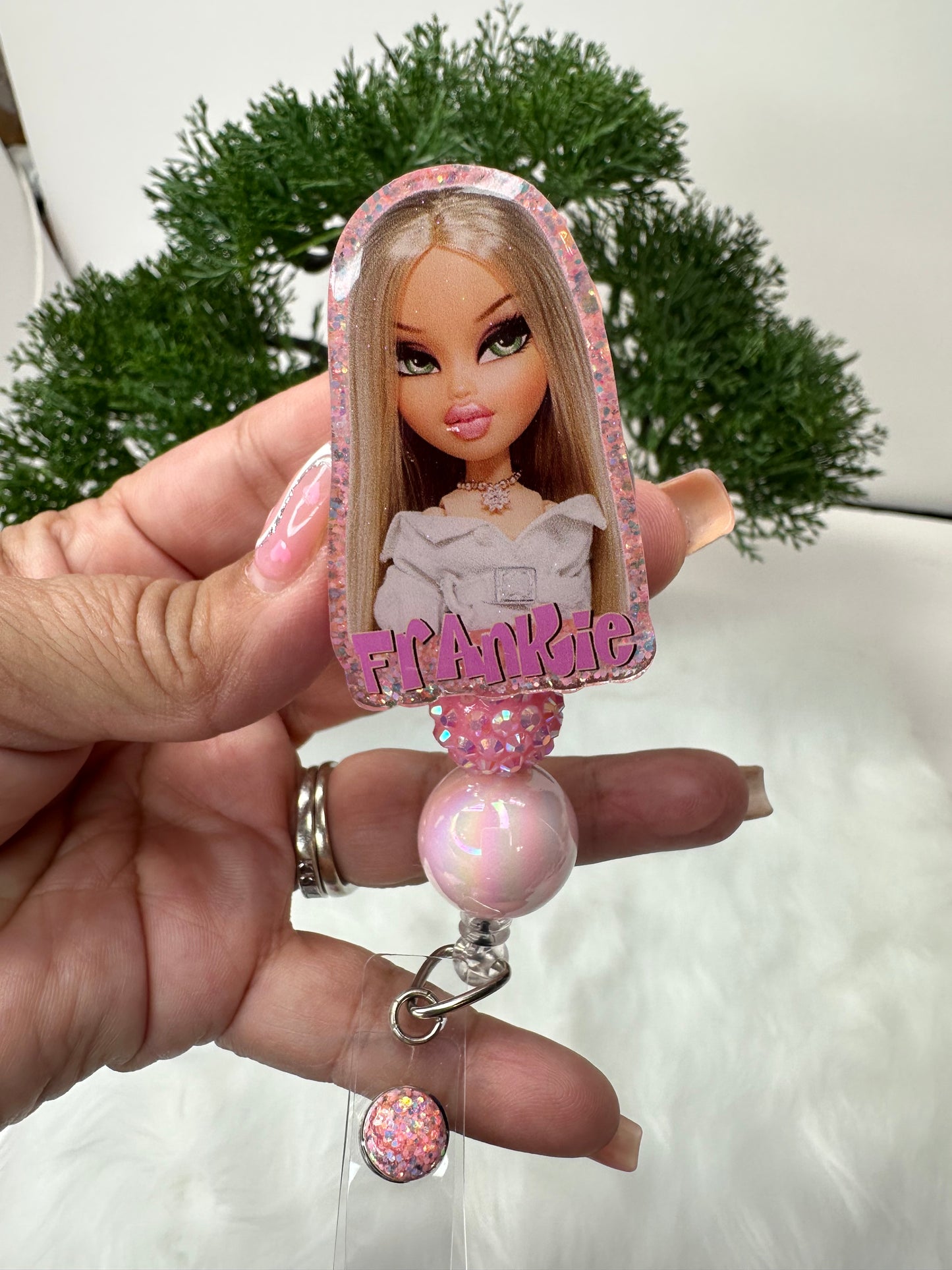 Frankie Bratz Doll Badge Reel