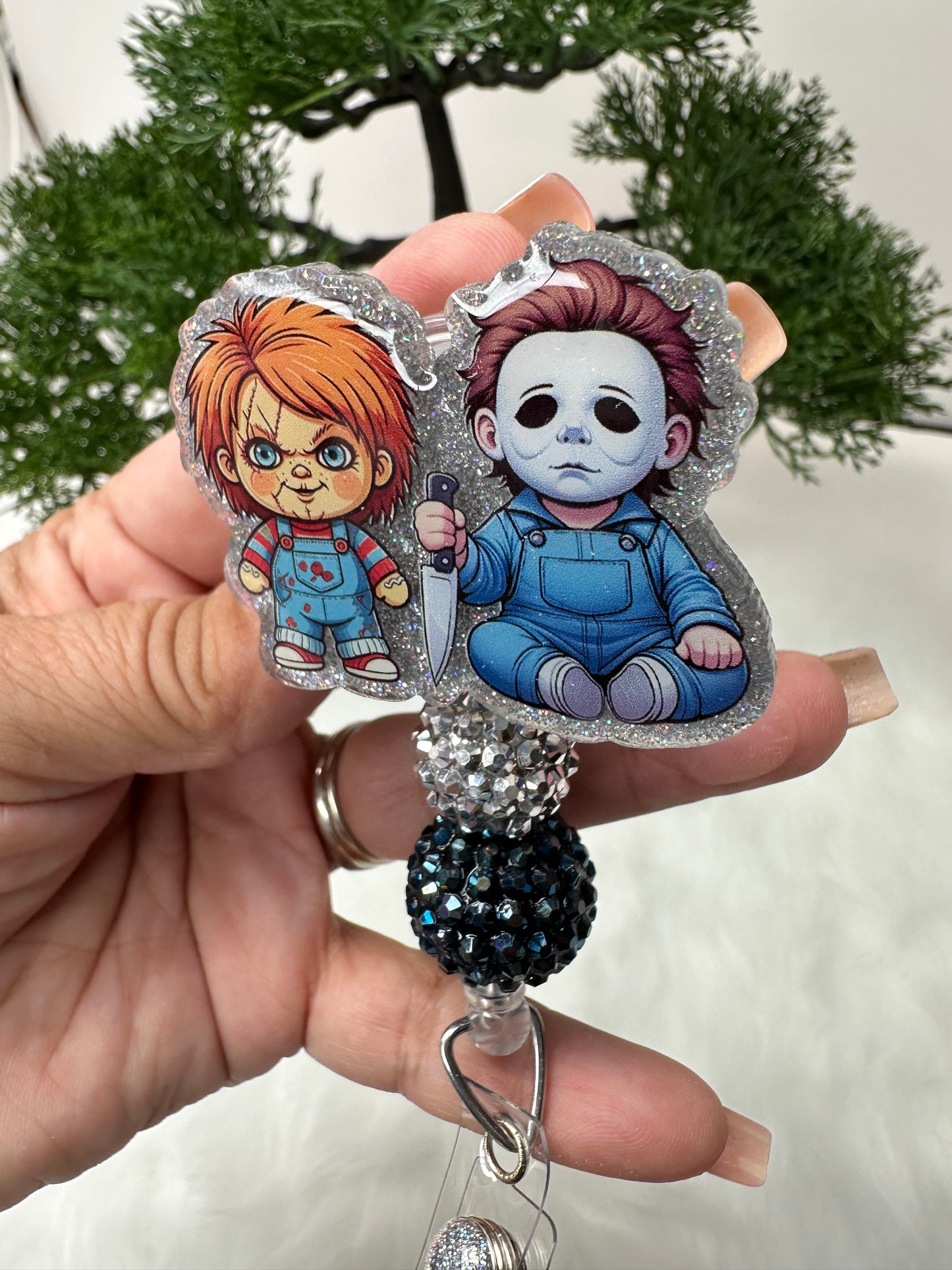 Chucky and Myers Badge Reel