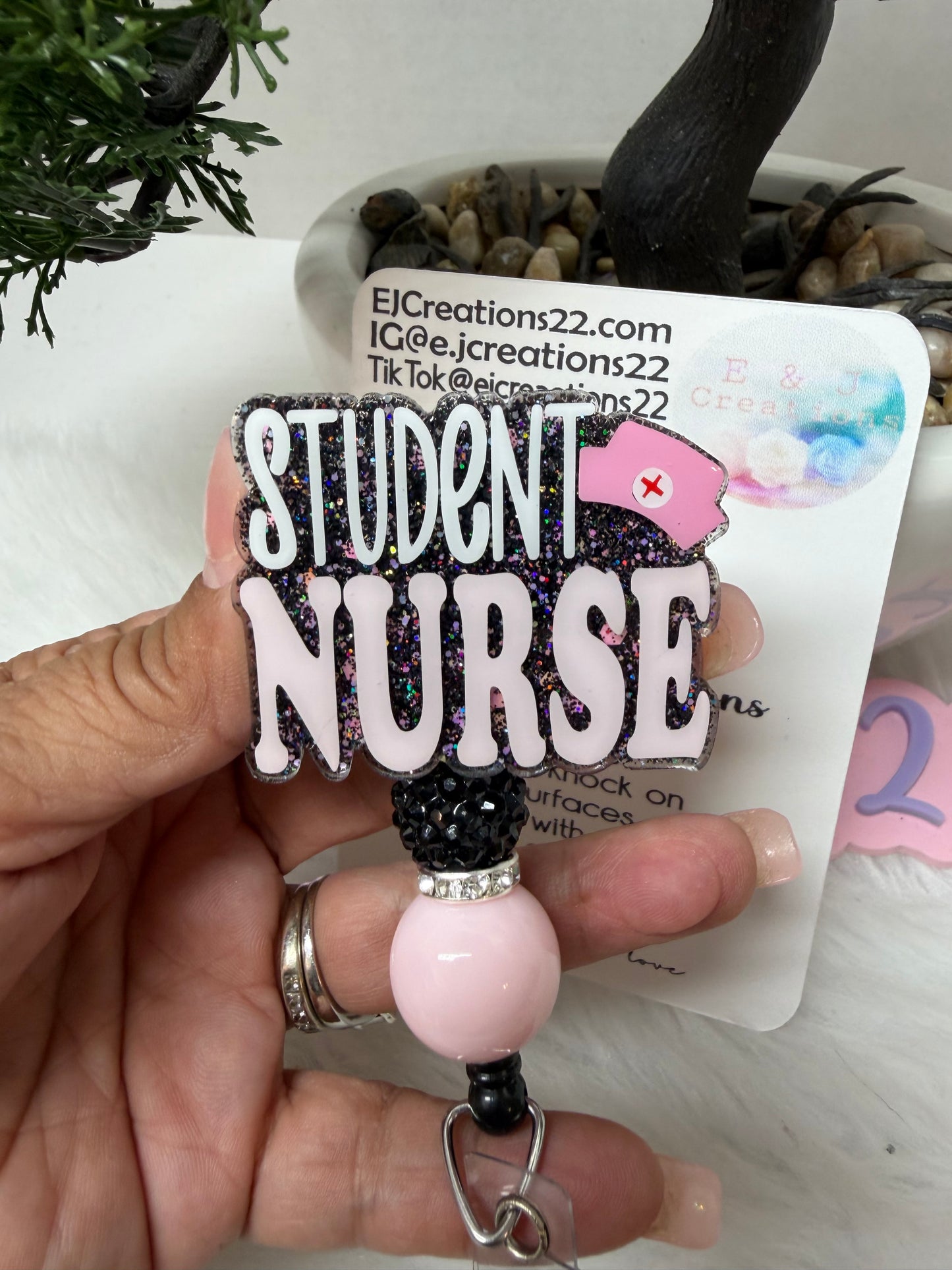Student Nurse Badge Reel