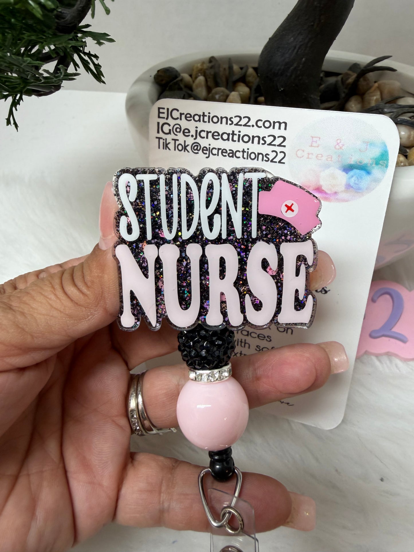Student Nurse Badge Reel