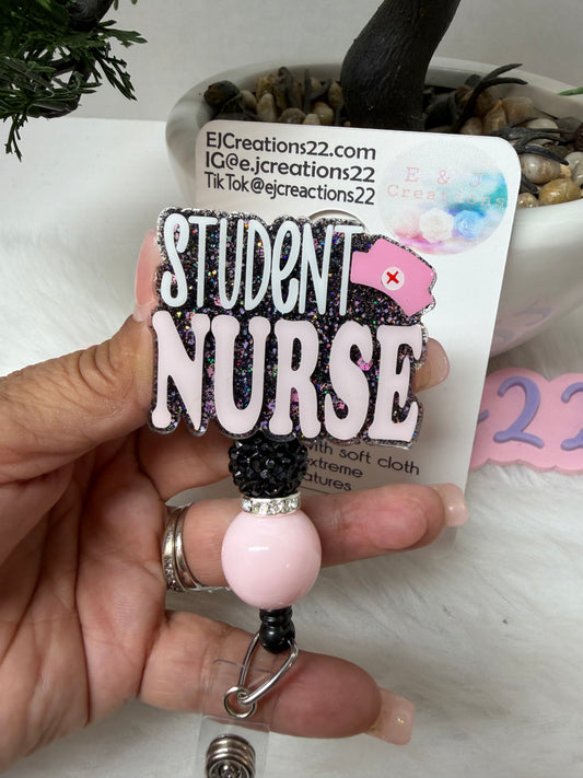 Student Nurse Badge Reel