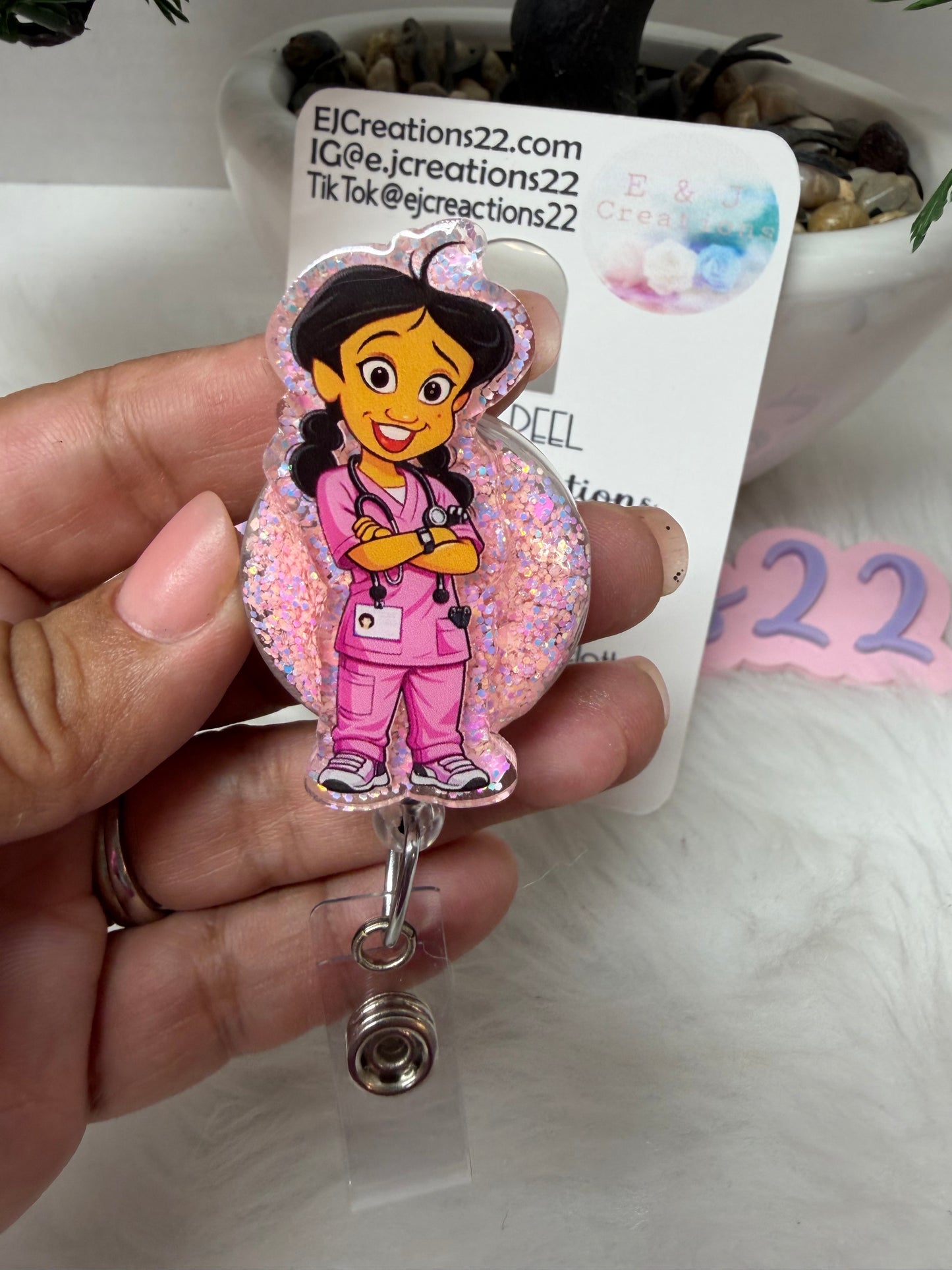 Medical Girlie Badge Reel