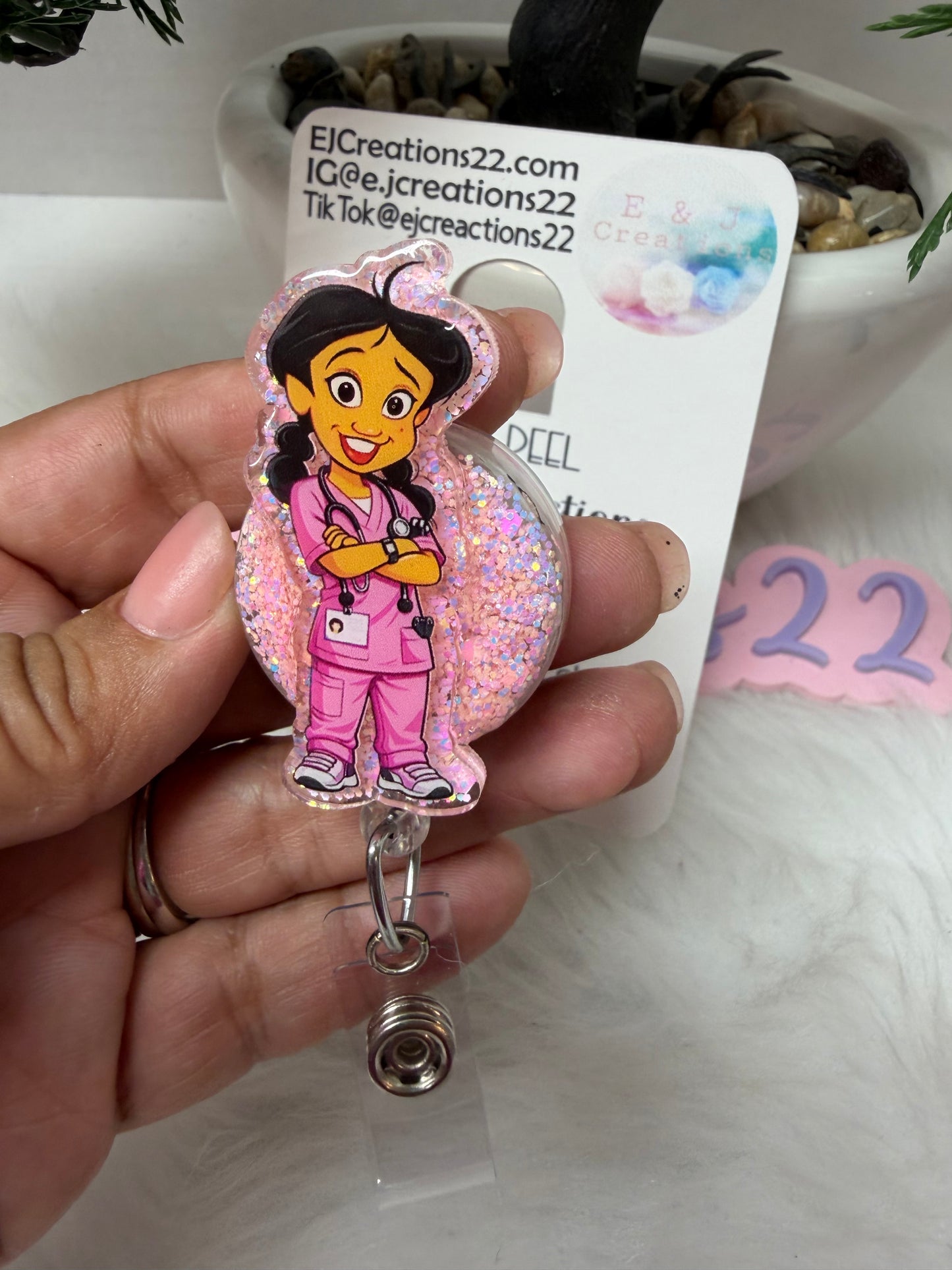 Medical Girlie Badge Reel