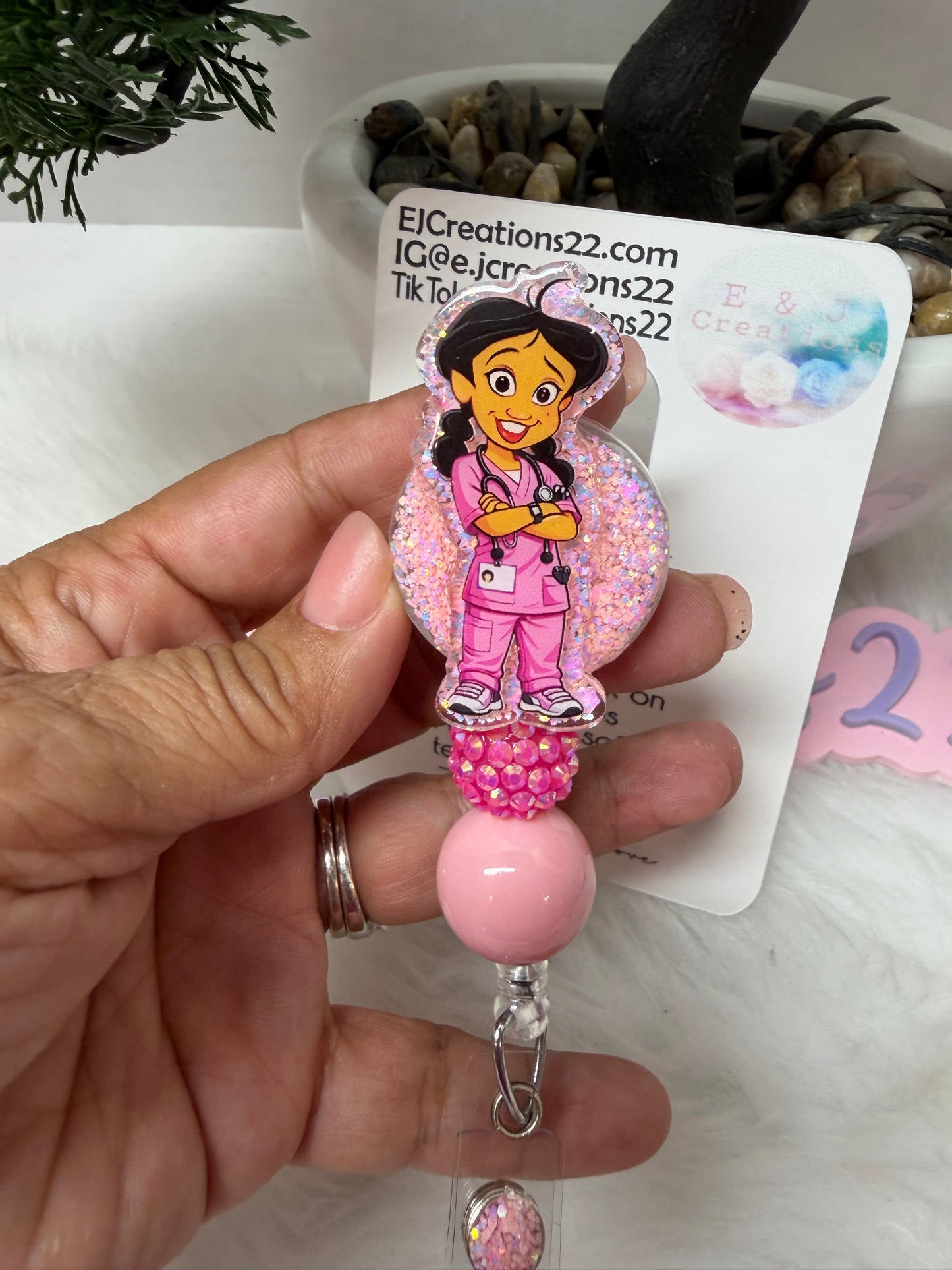 Medical Girlie Badge Reel