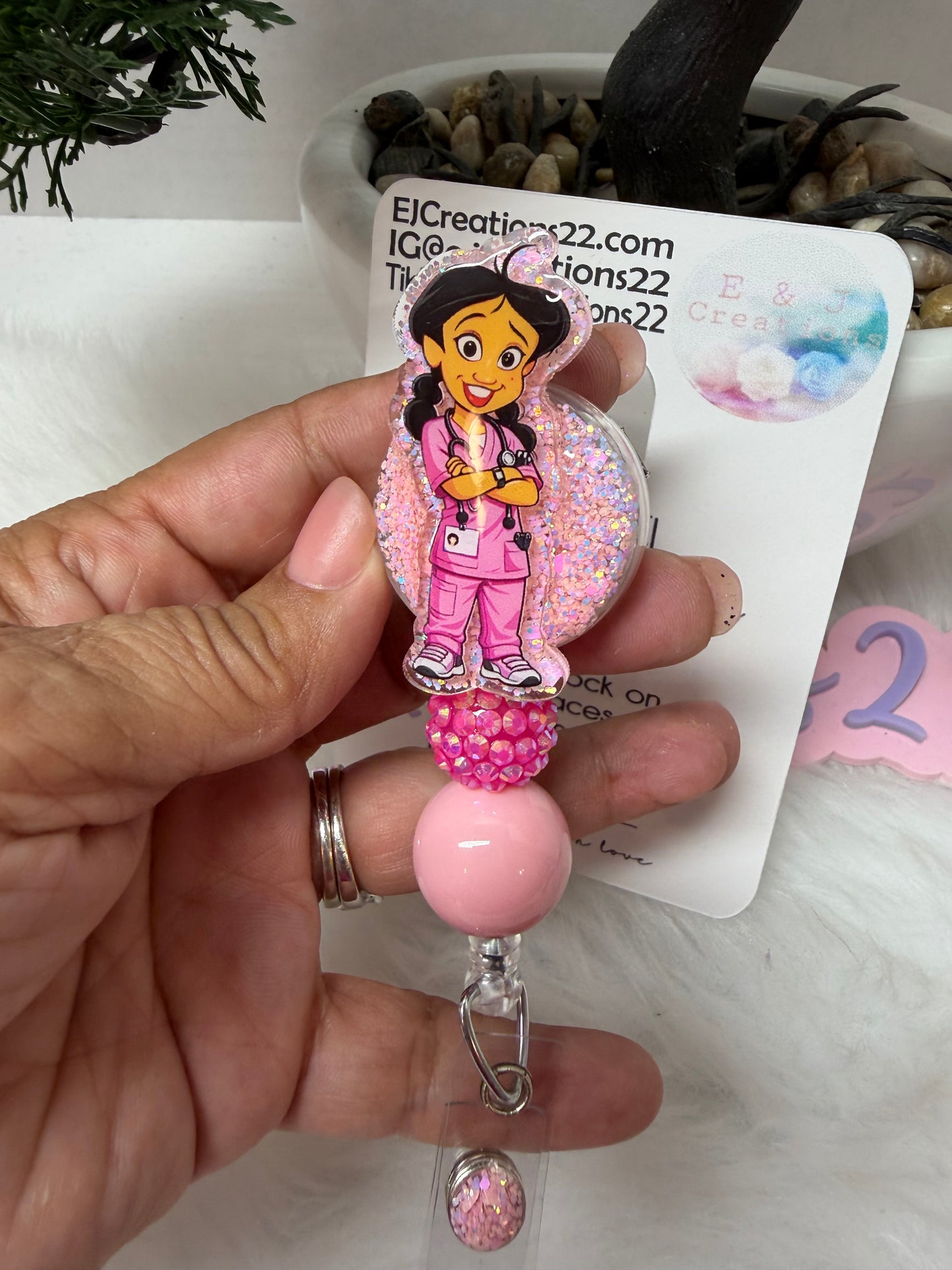 Medical Girlie Badge Reel