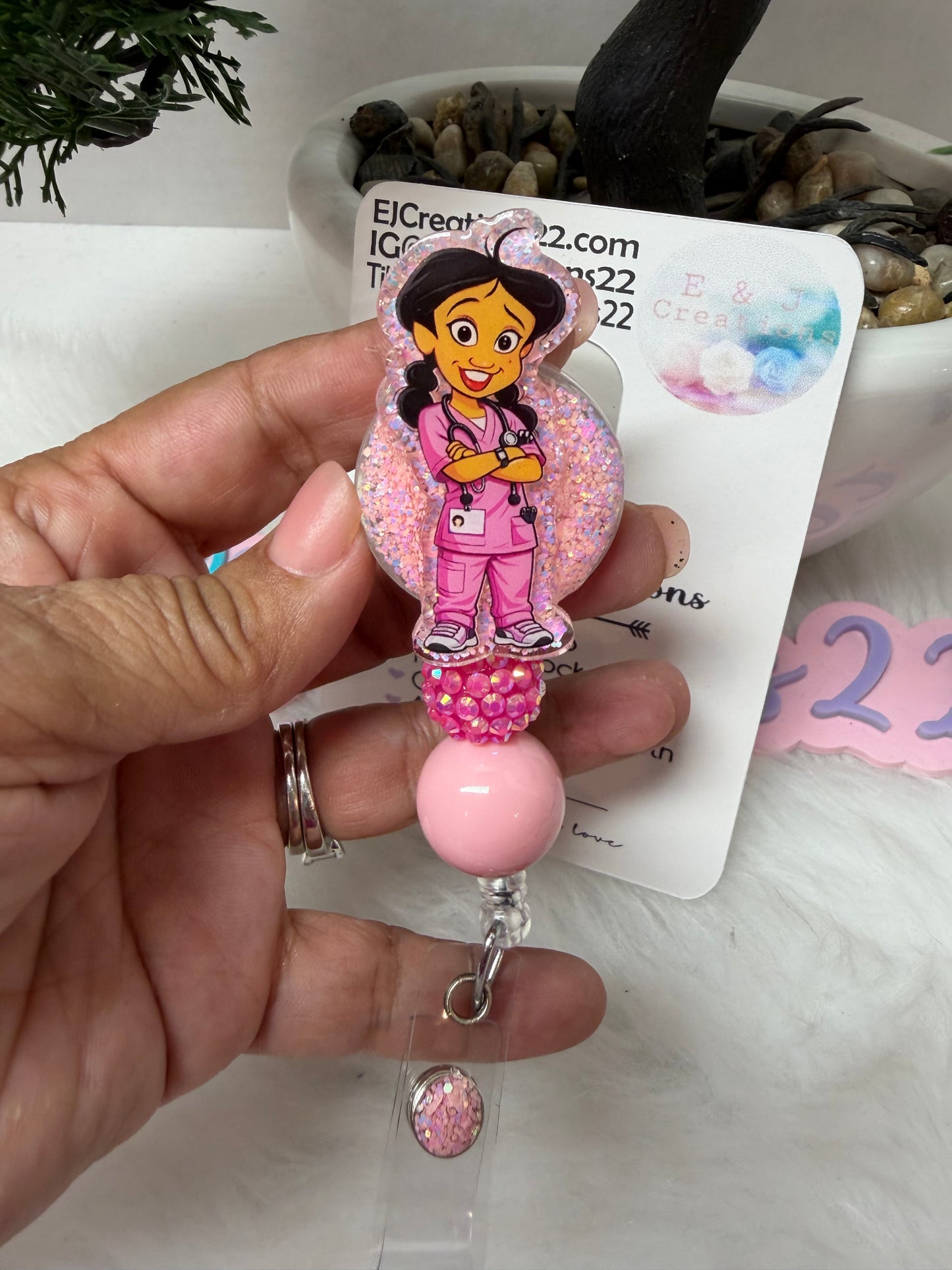 Medical Girlie Badge Reel