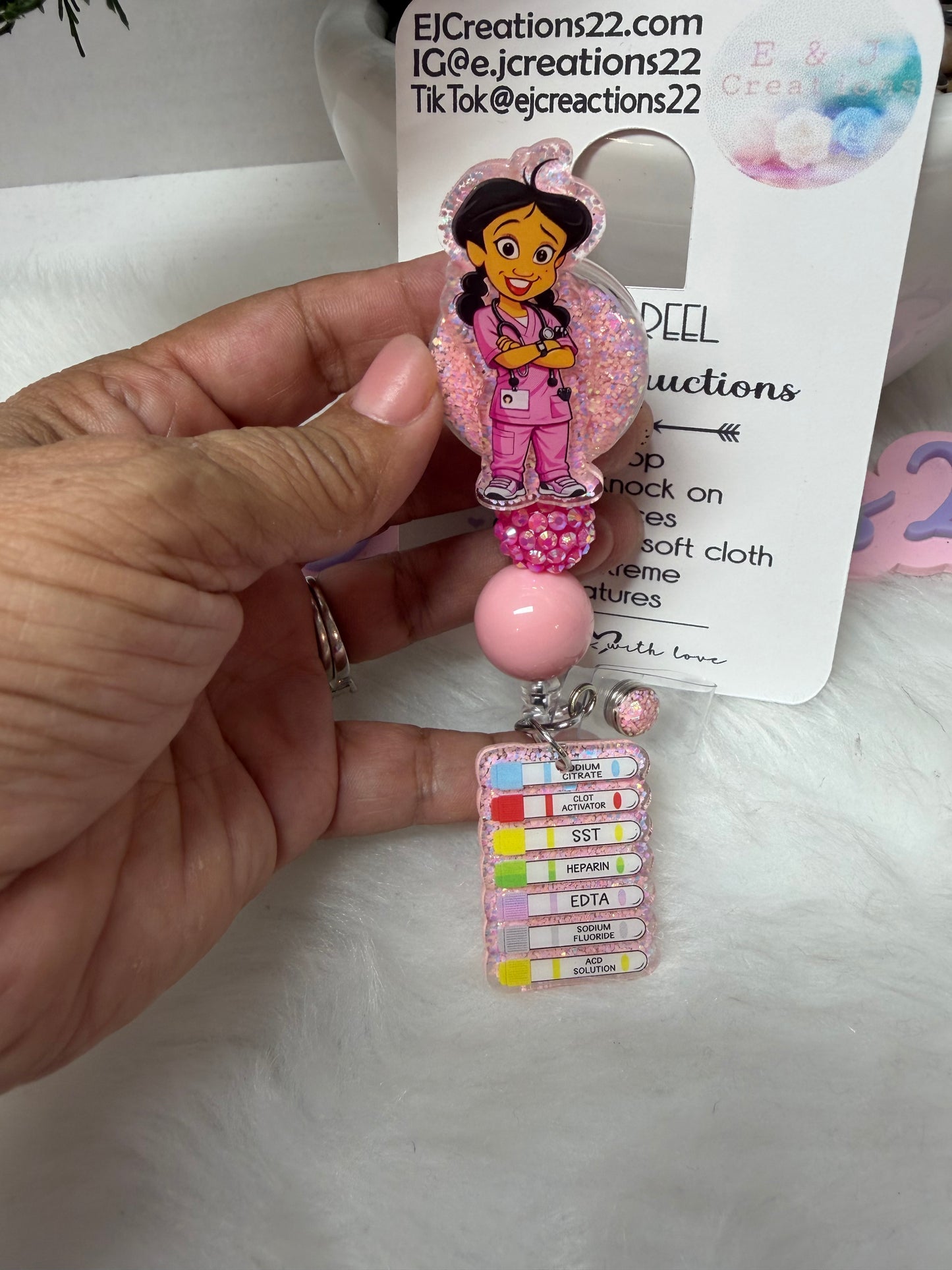 Medical Girlie Badge Reel