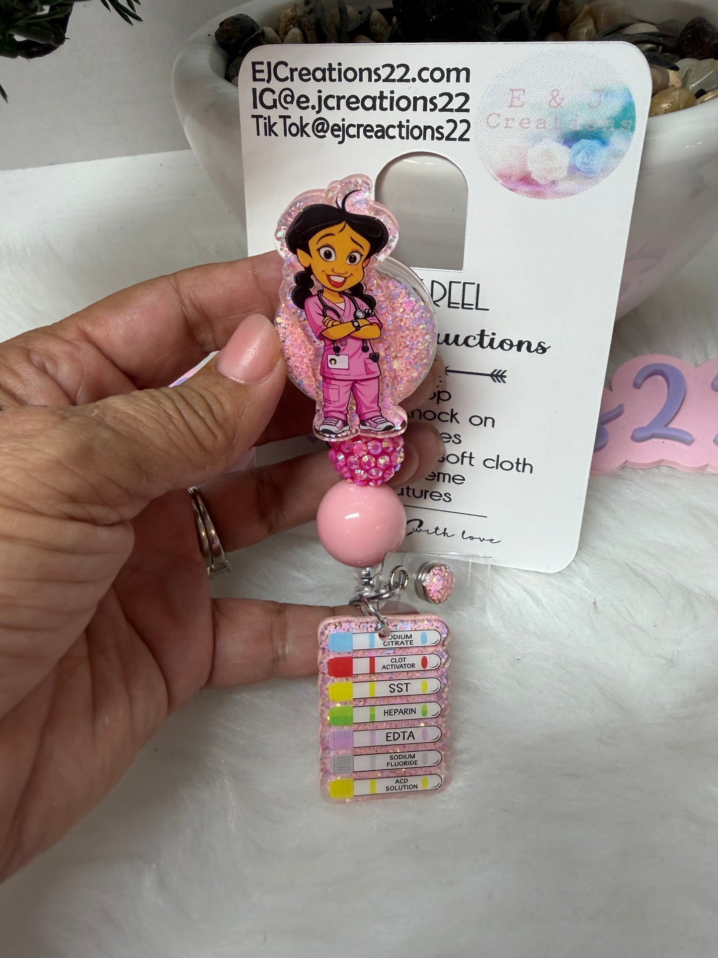 Medical Girlie Badge Reel