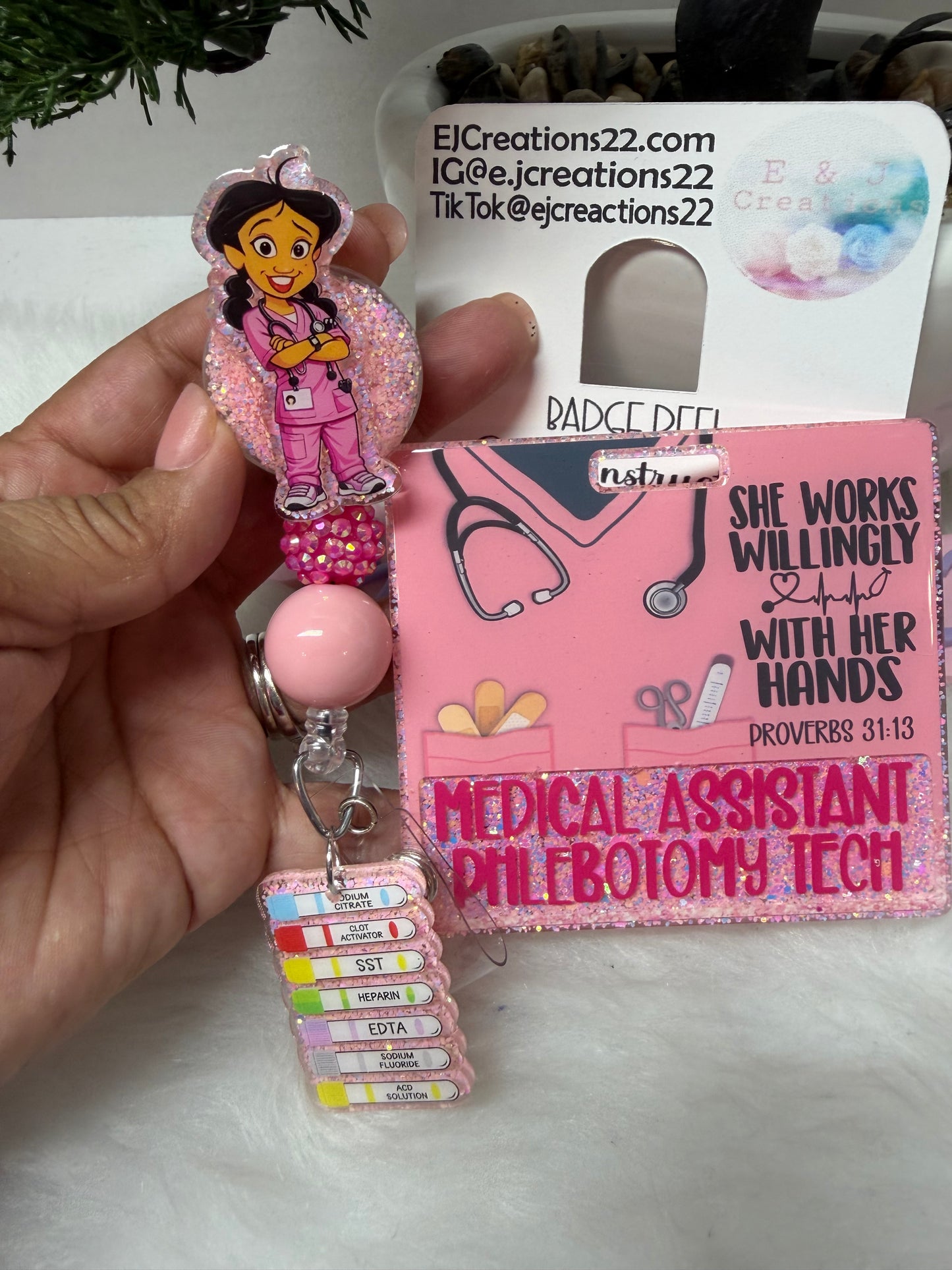 Medical Girlie Badge Buddy Set