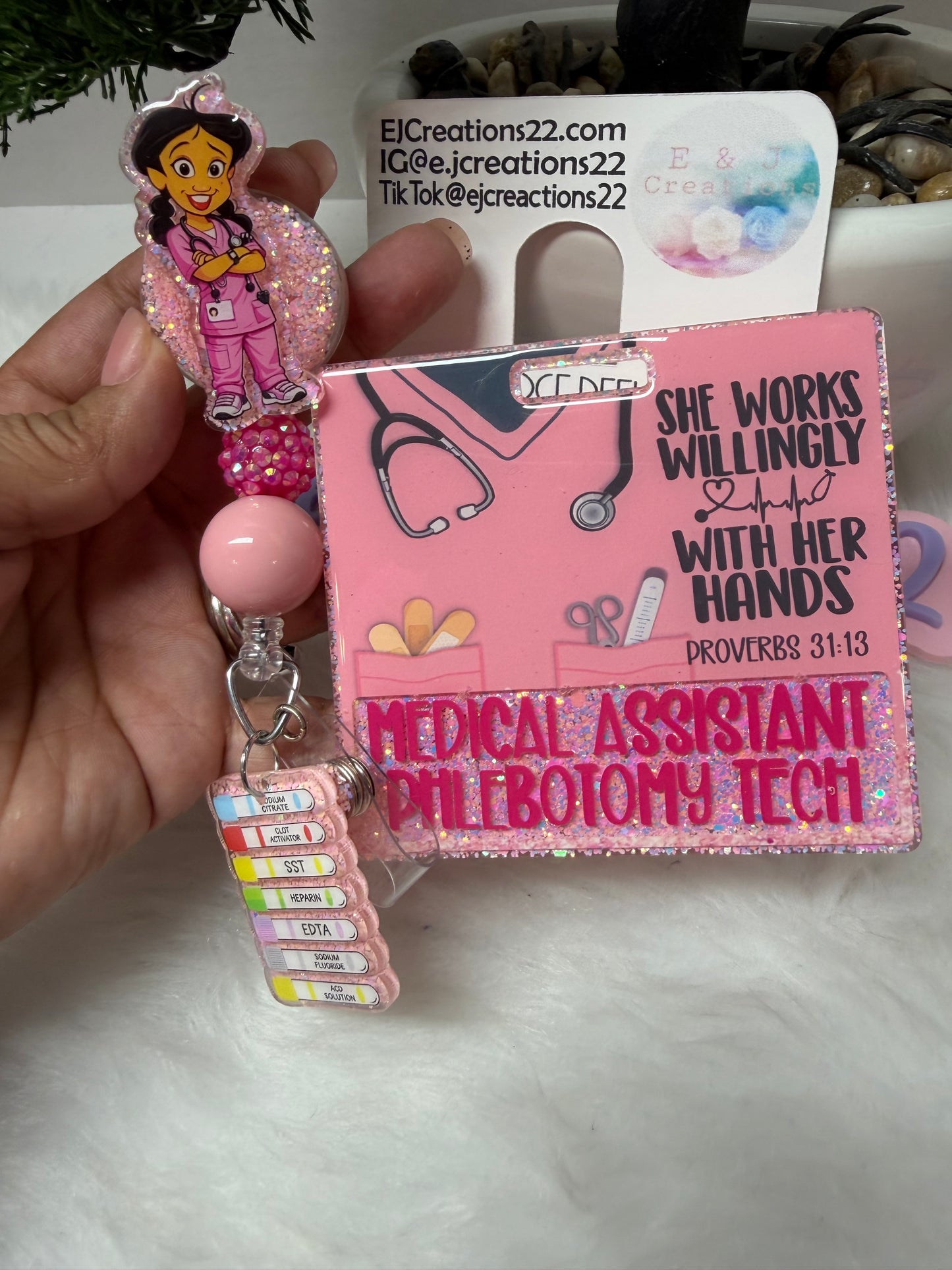 Medical Girlie Badge Buddy Set