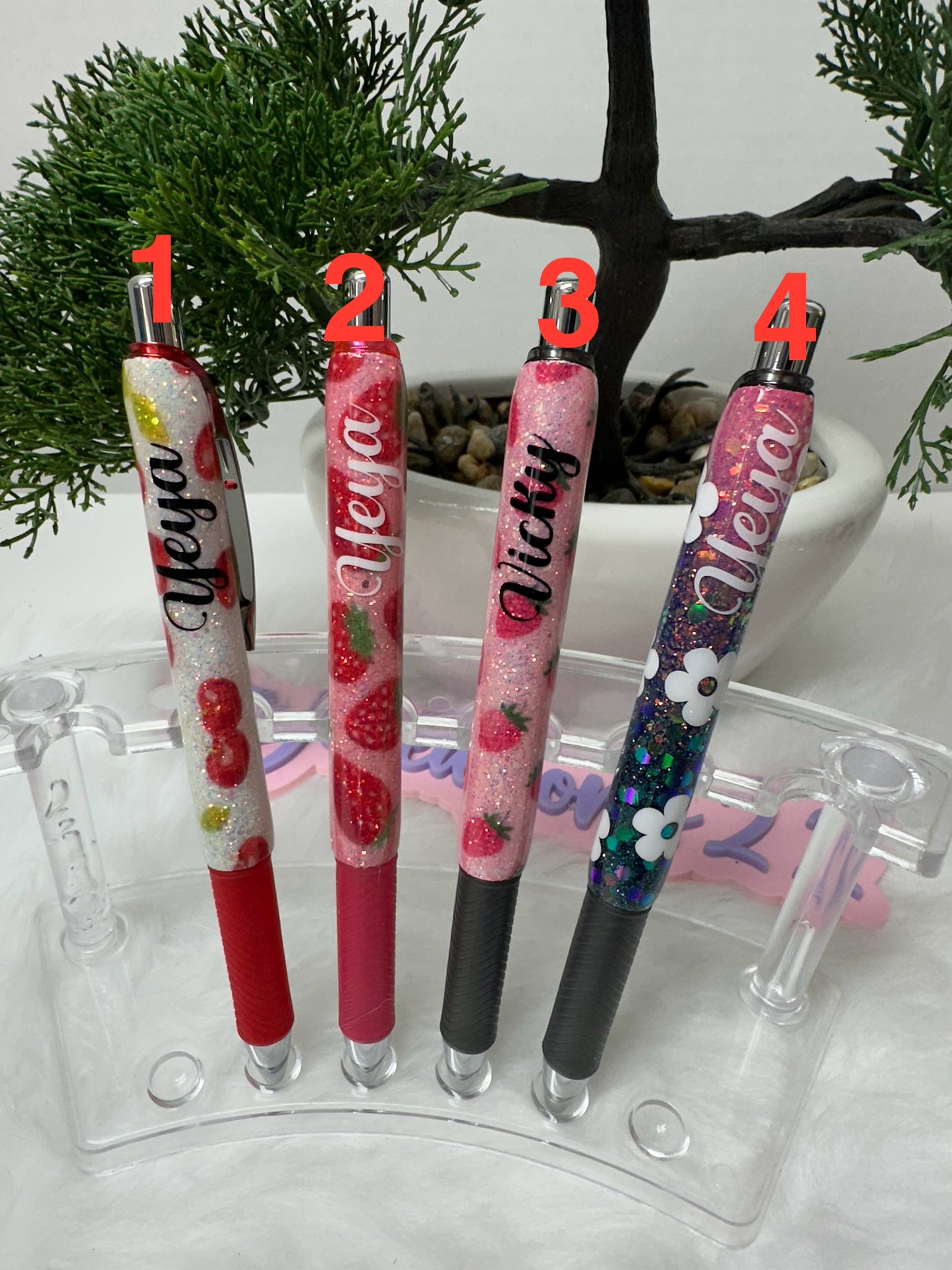 Personalized Pentel Epoxy Glitter Pen