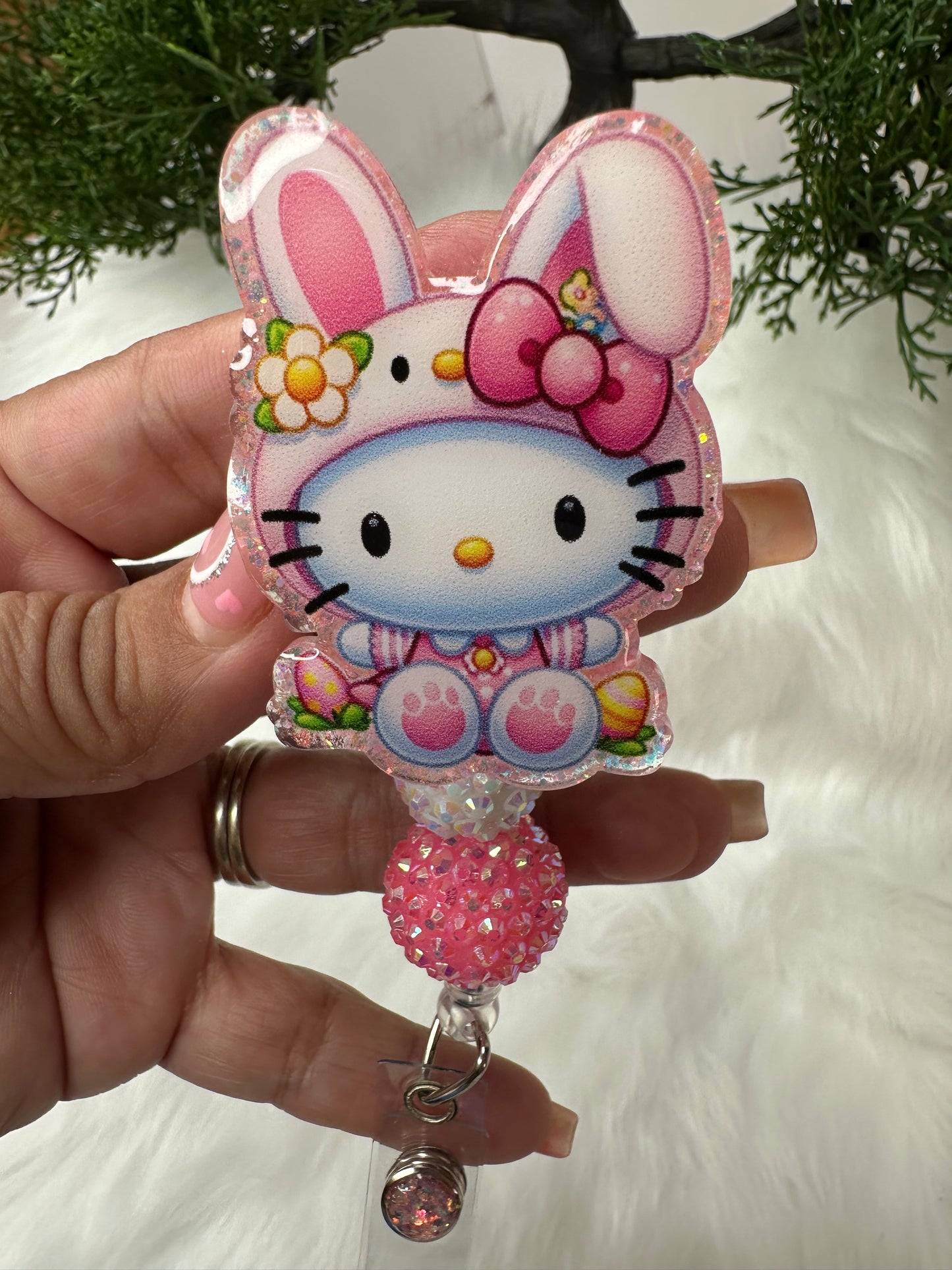 HK Easter Bunny Badge Reel