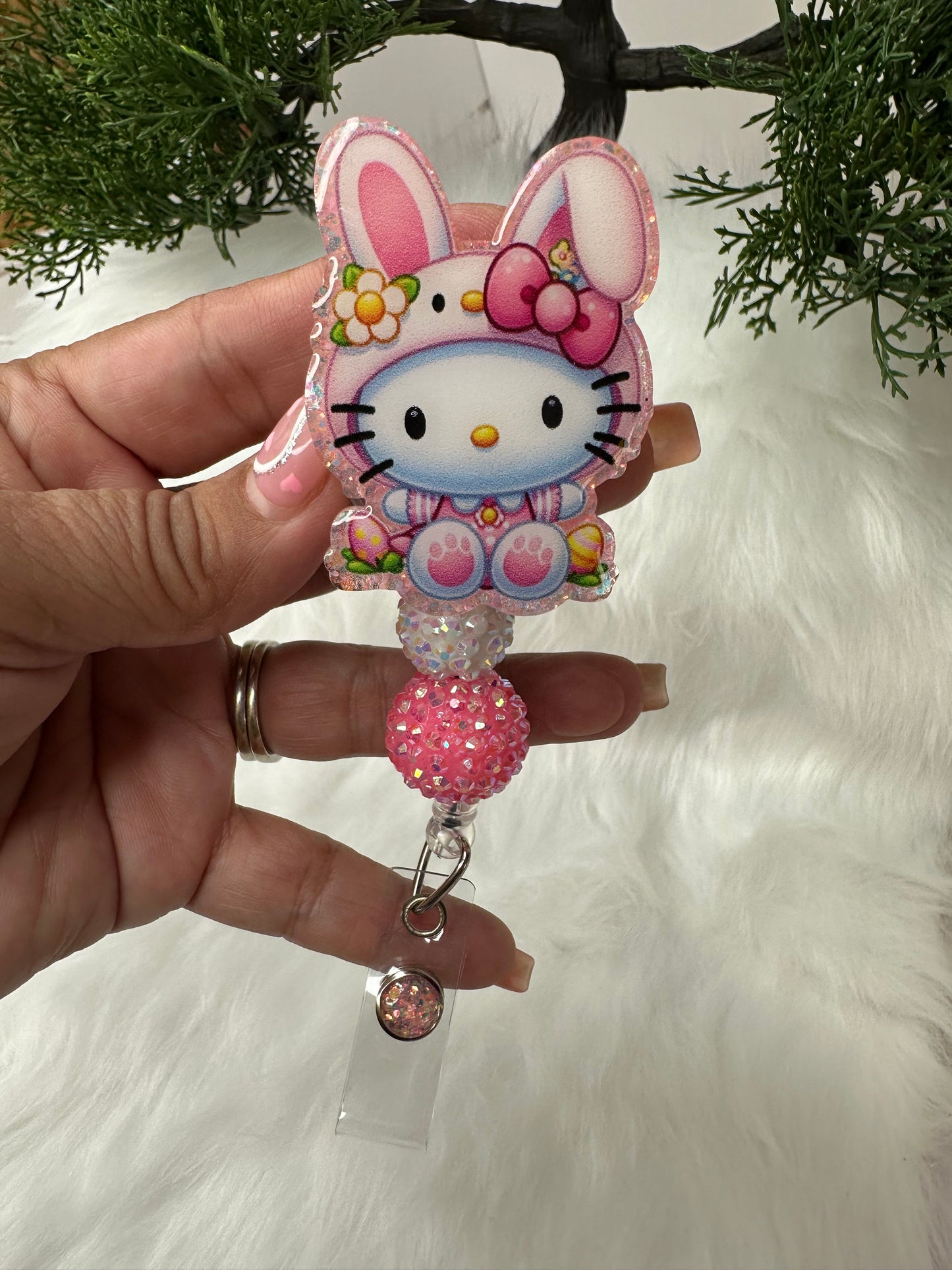 HK Easter Bunny Badge Reel