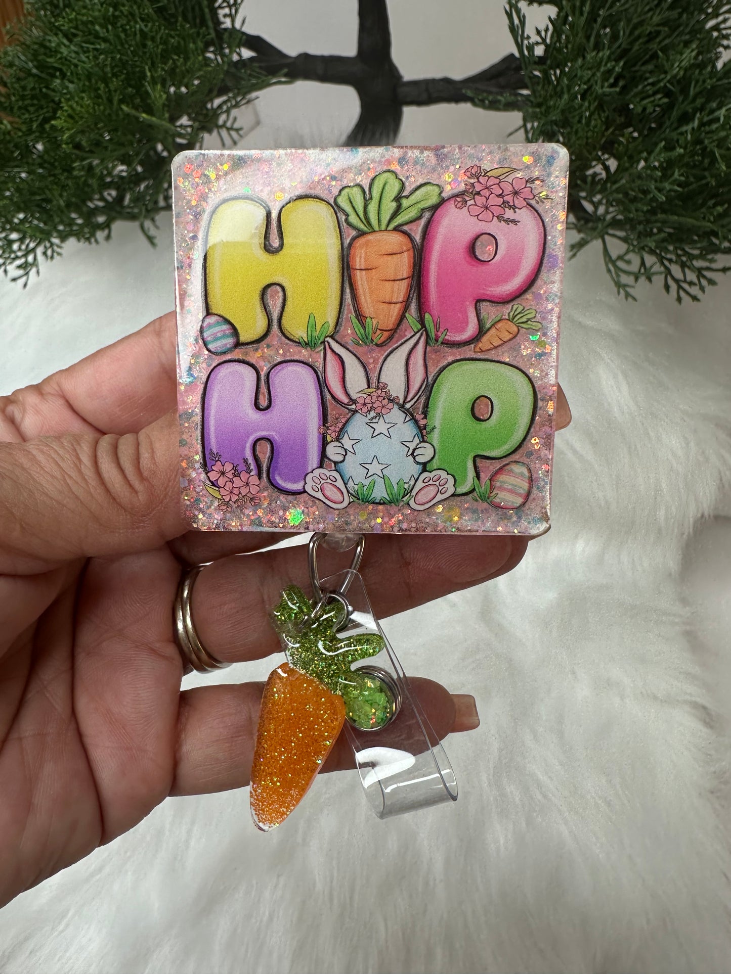 Easter Hip Hop Badge Reel