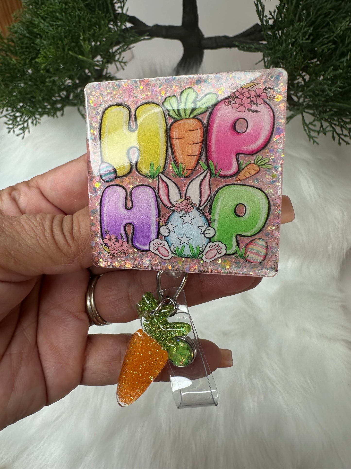 Easter Hip Hop Badge Reel