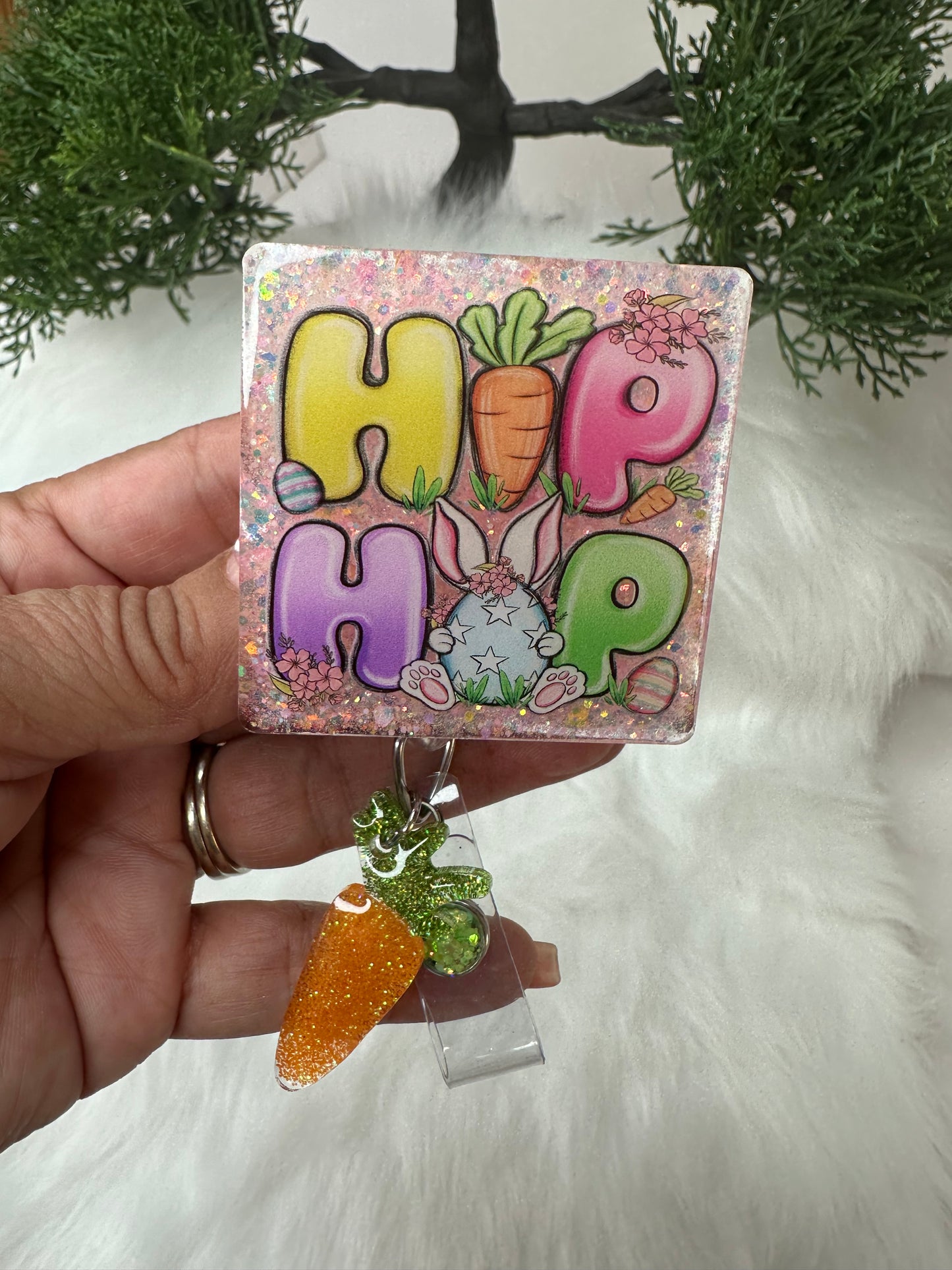 Easter Hip Hop Badge Reel