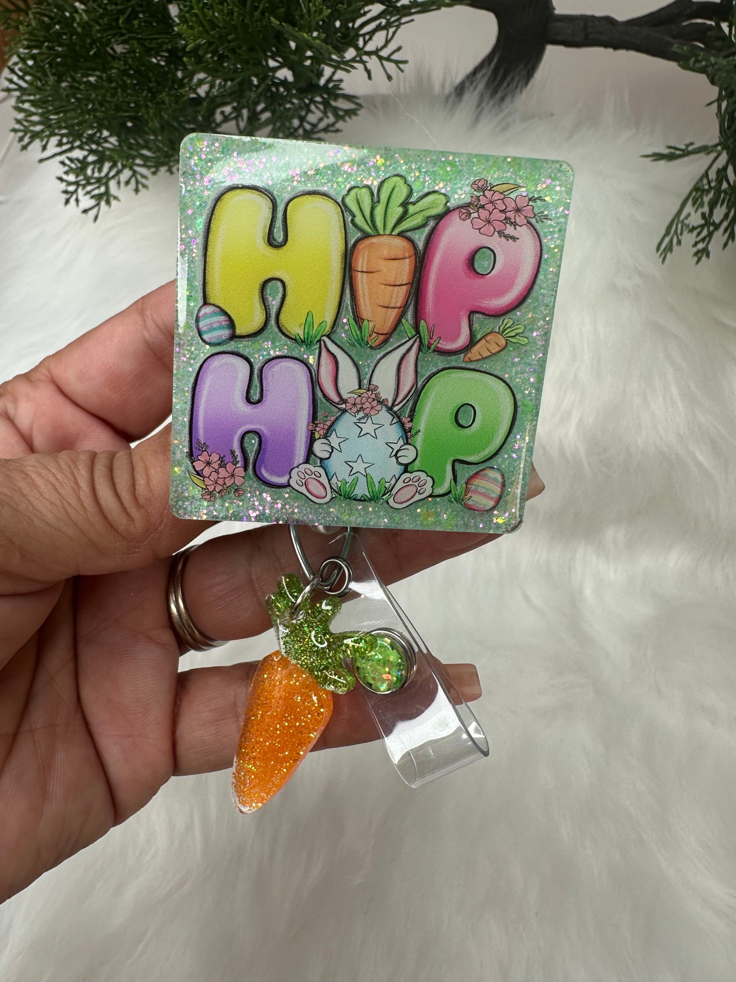 Easter Hip Hop Badge Reel