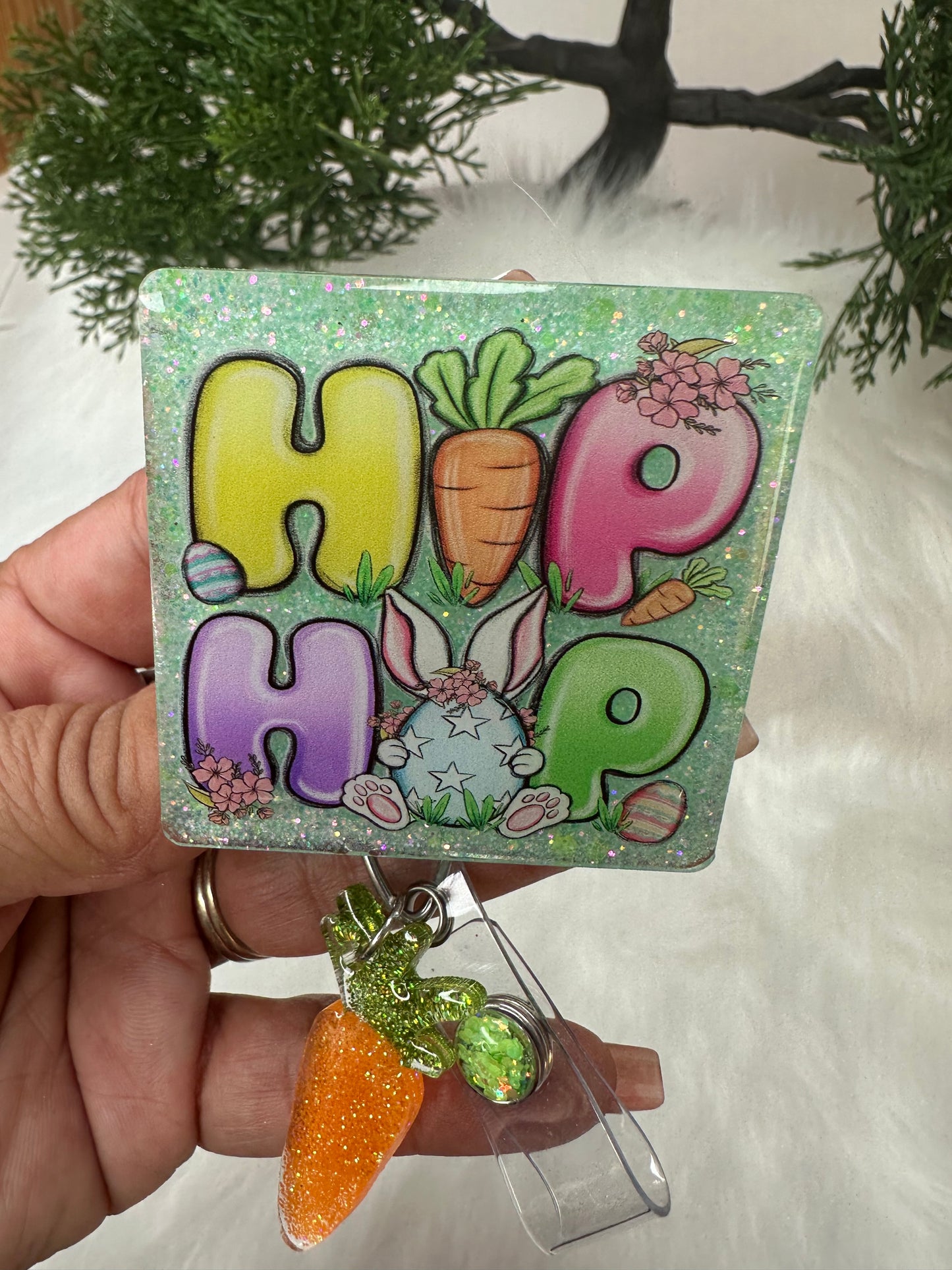 Easter Hip Hop Badge Reel