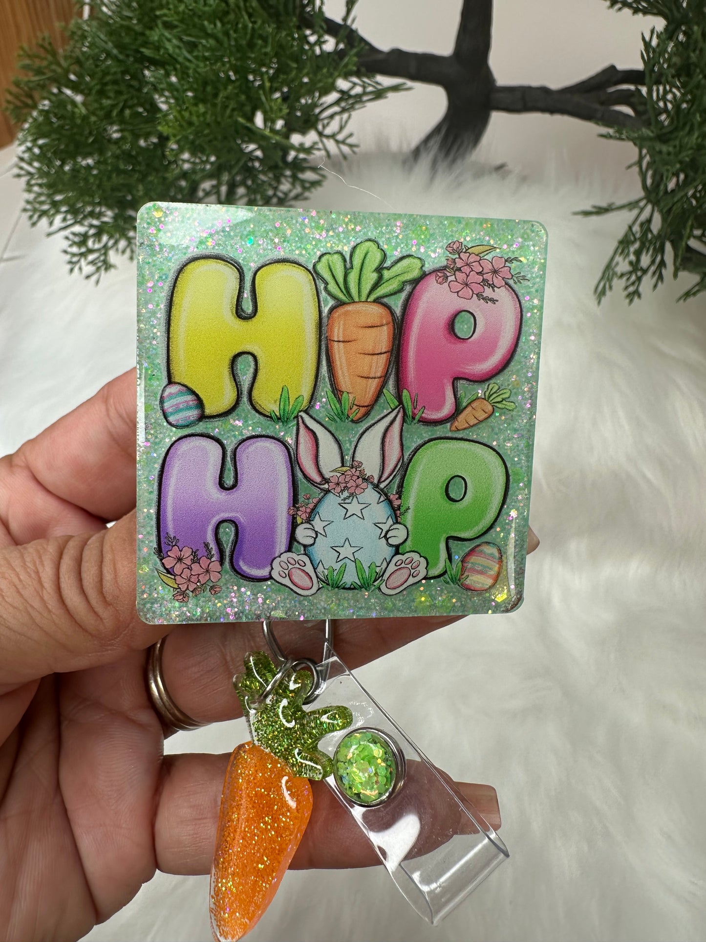 Easter Hip Hop Badge Reel