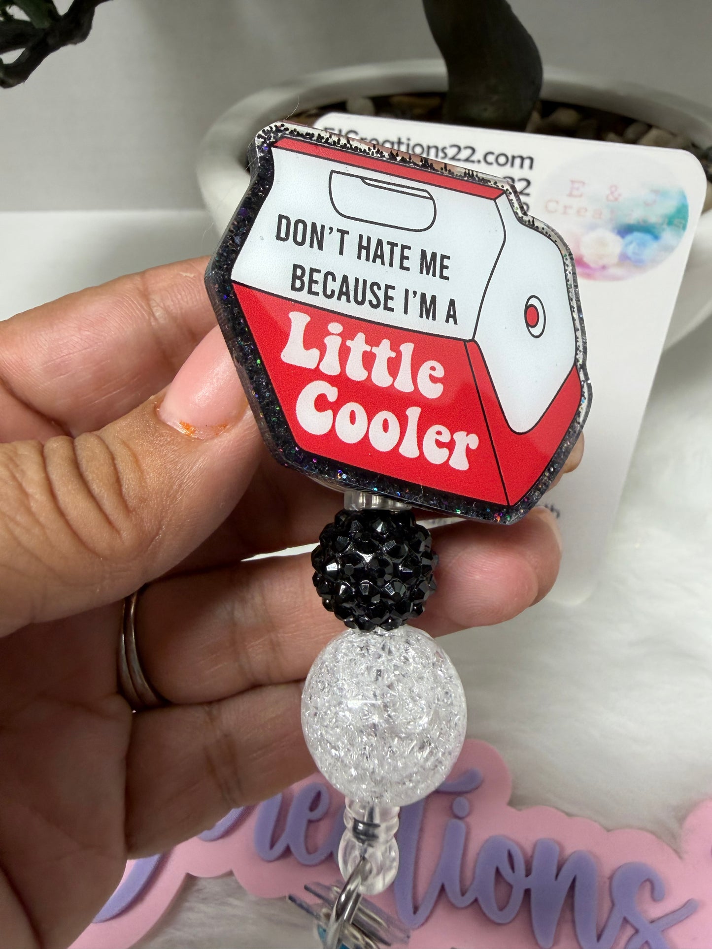 Don’t Hate Me Cause I’m a Little Cooler Badge Reel