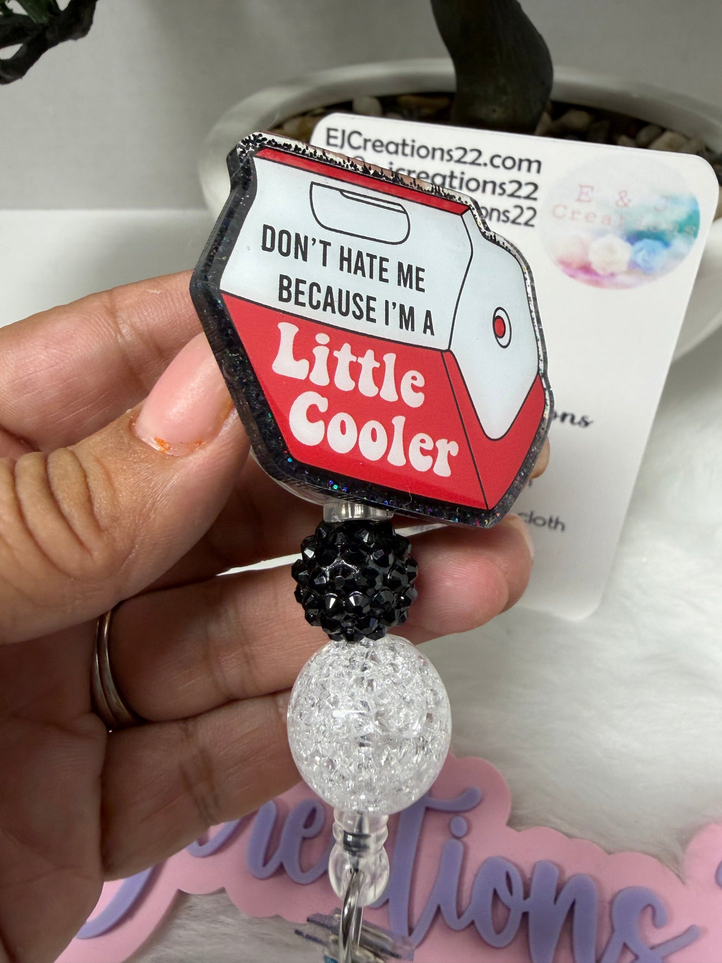 Don’t Hate Me Cause I’m a Little Cooler Badge Reel