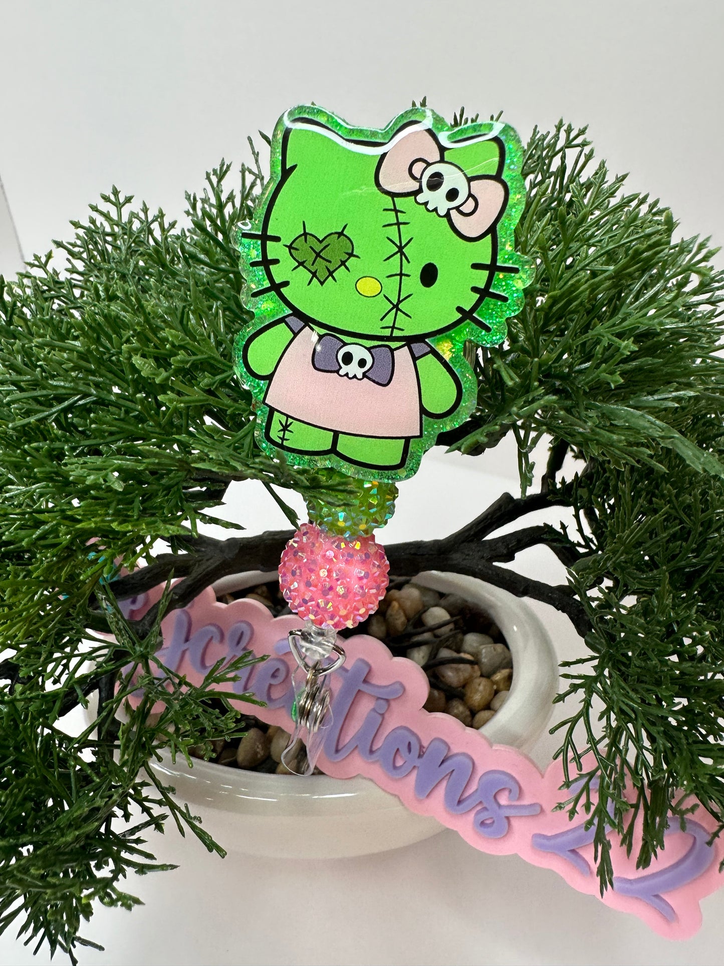 Kitty Zombie Badge Reel