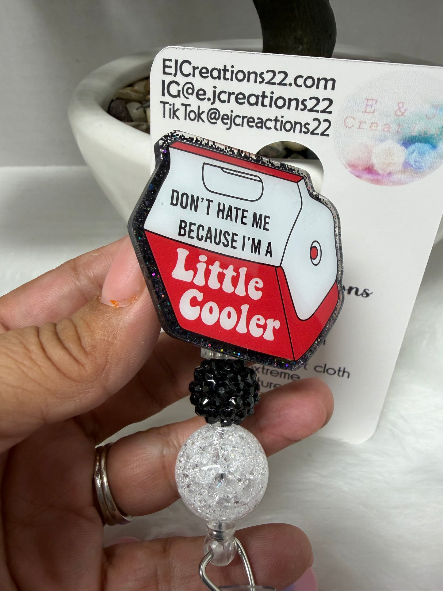 Don’t Hate Me Cause I’m a Little Cooler Badge Reel