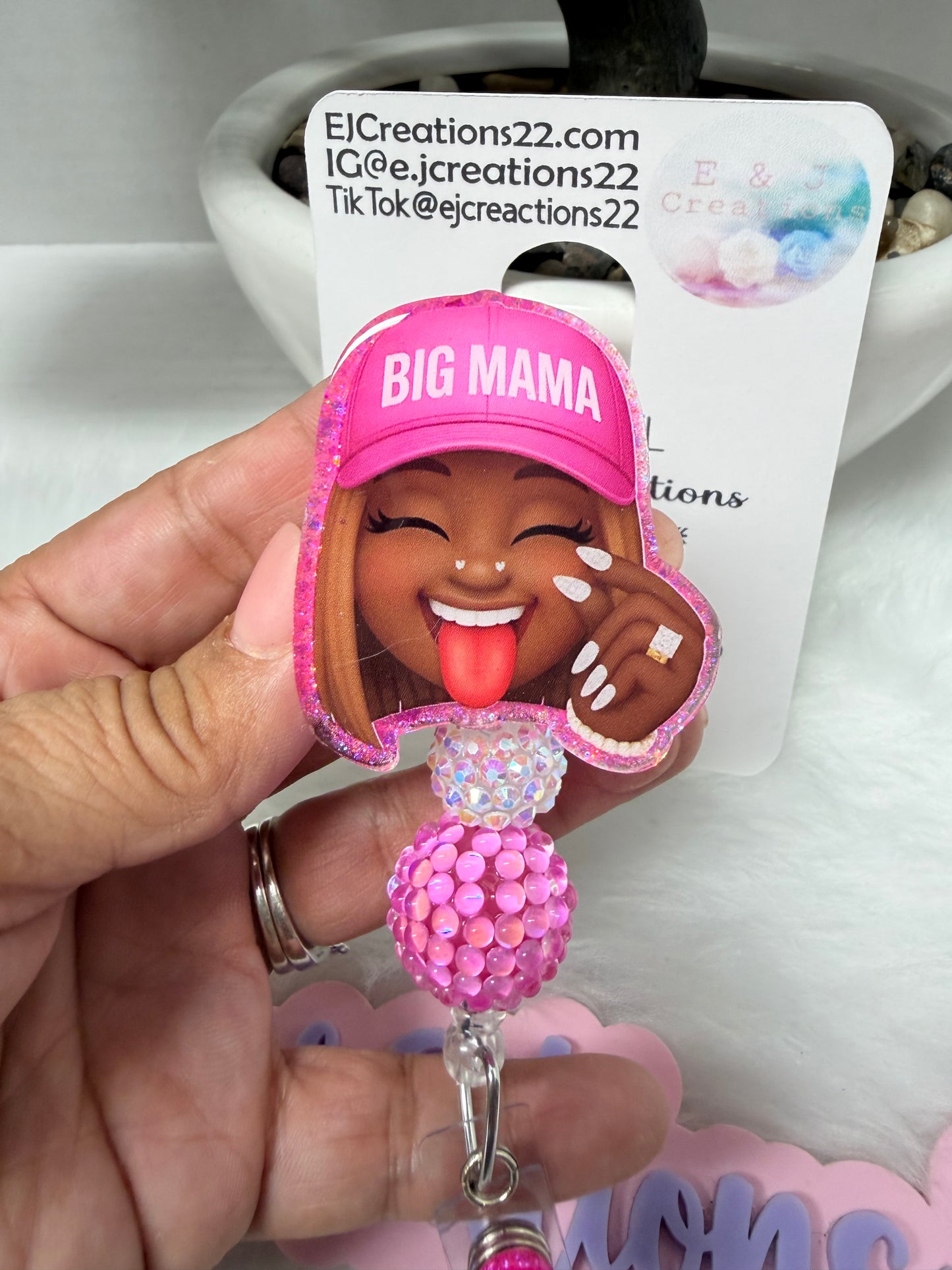 BIG MAMA Badge Reel