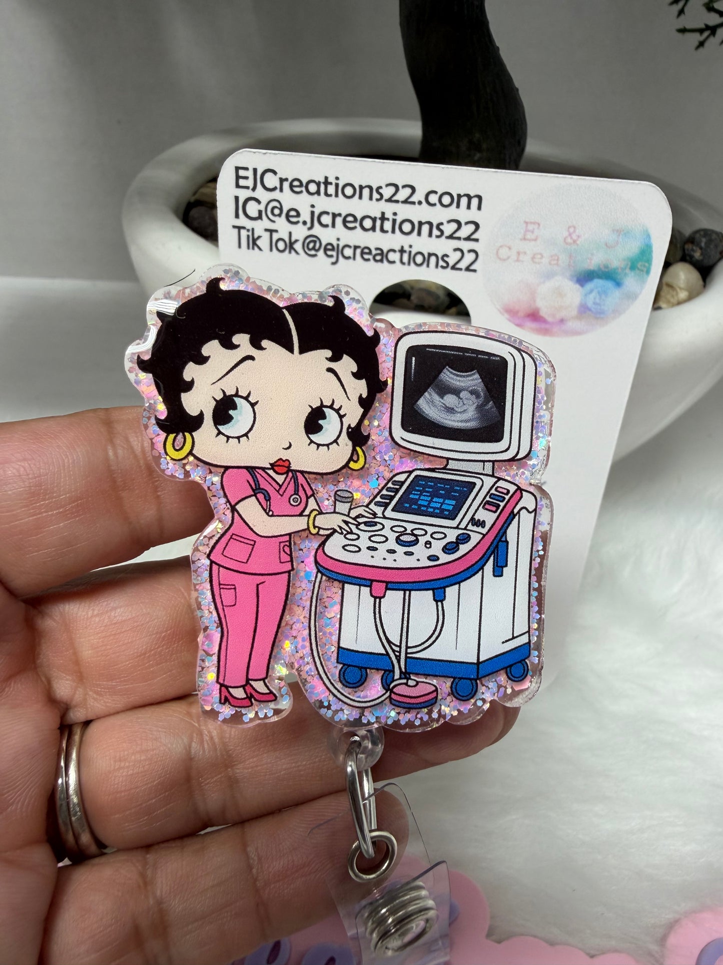 Betty Ultrasound Tech Badge Reel