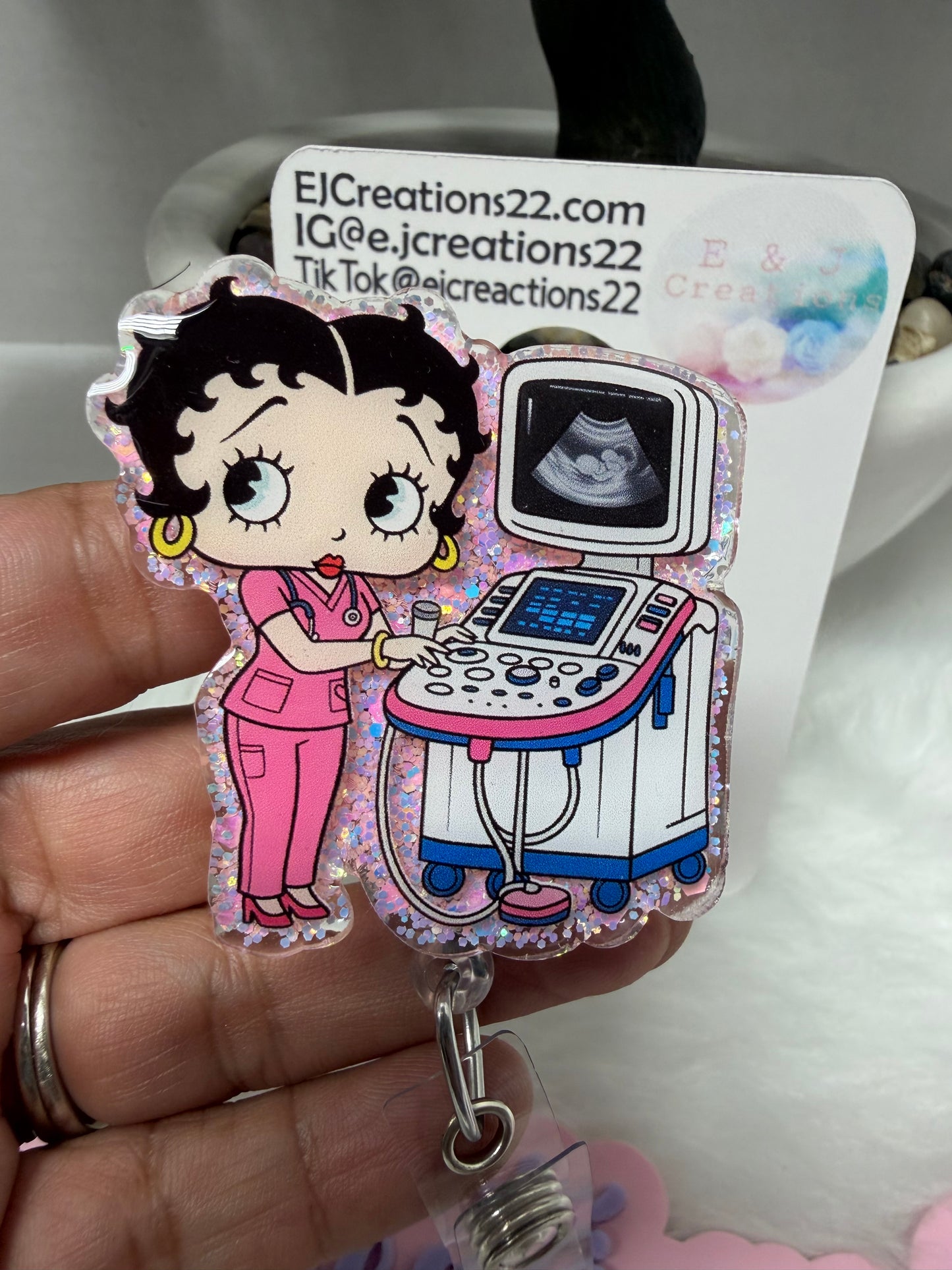 Betty Ultrasound Tech Badge Reel
