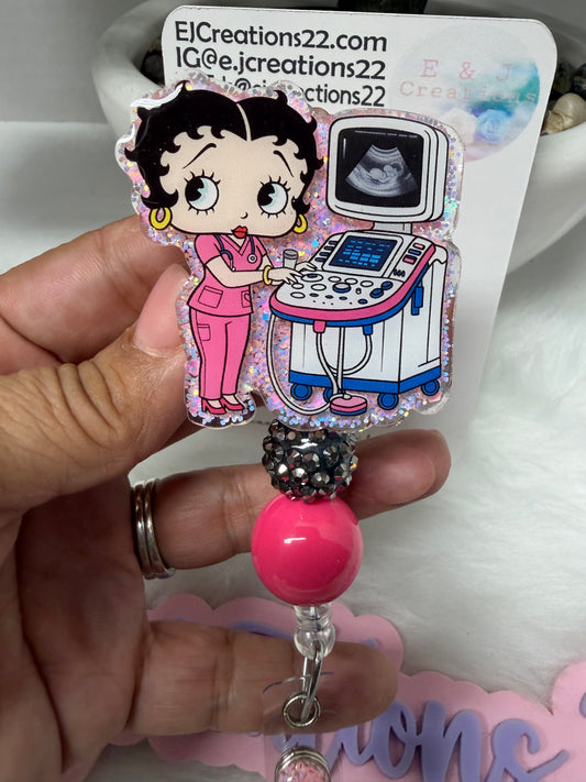 Betty Ultrasound Tech Badge Reel