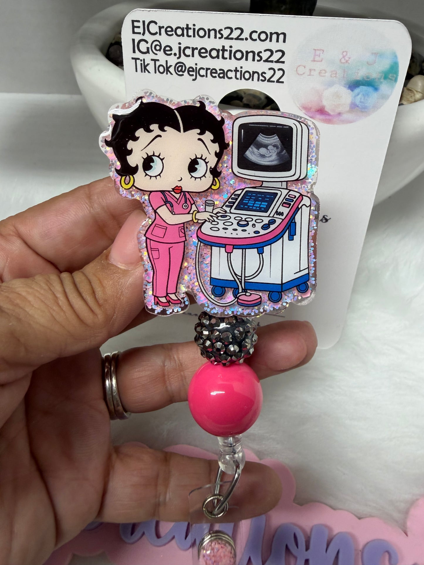Betty Ultrasound Tech Badge Reel