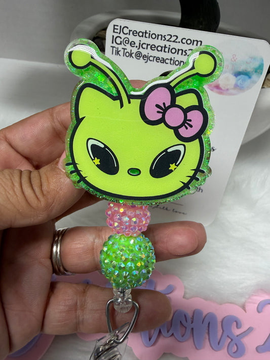 Alien Kitty Badge Reel