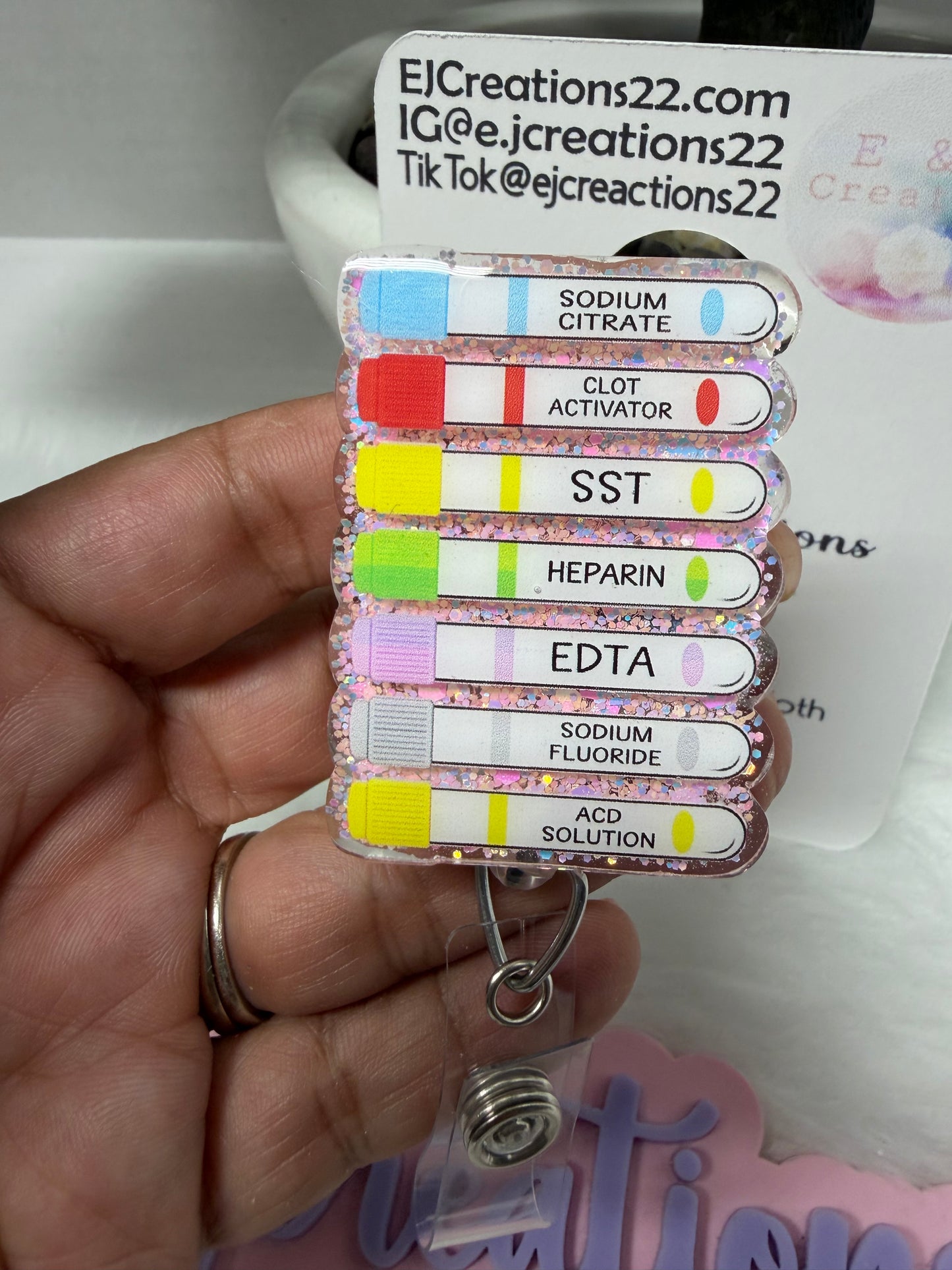 Order of Draw Badge Reel