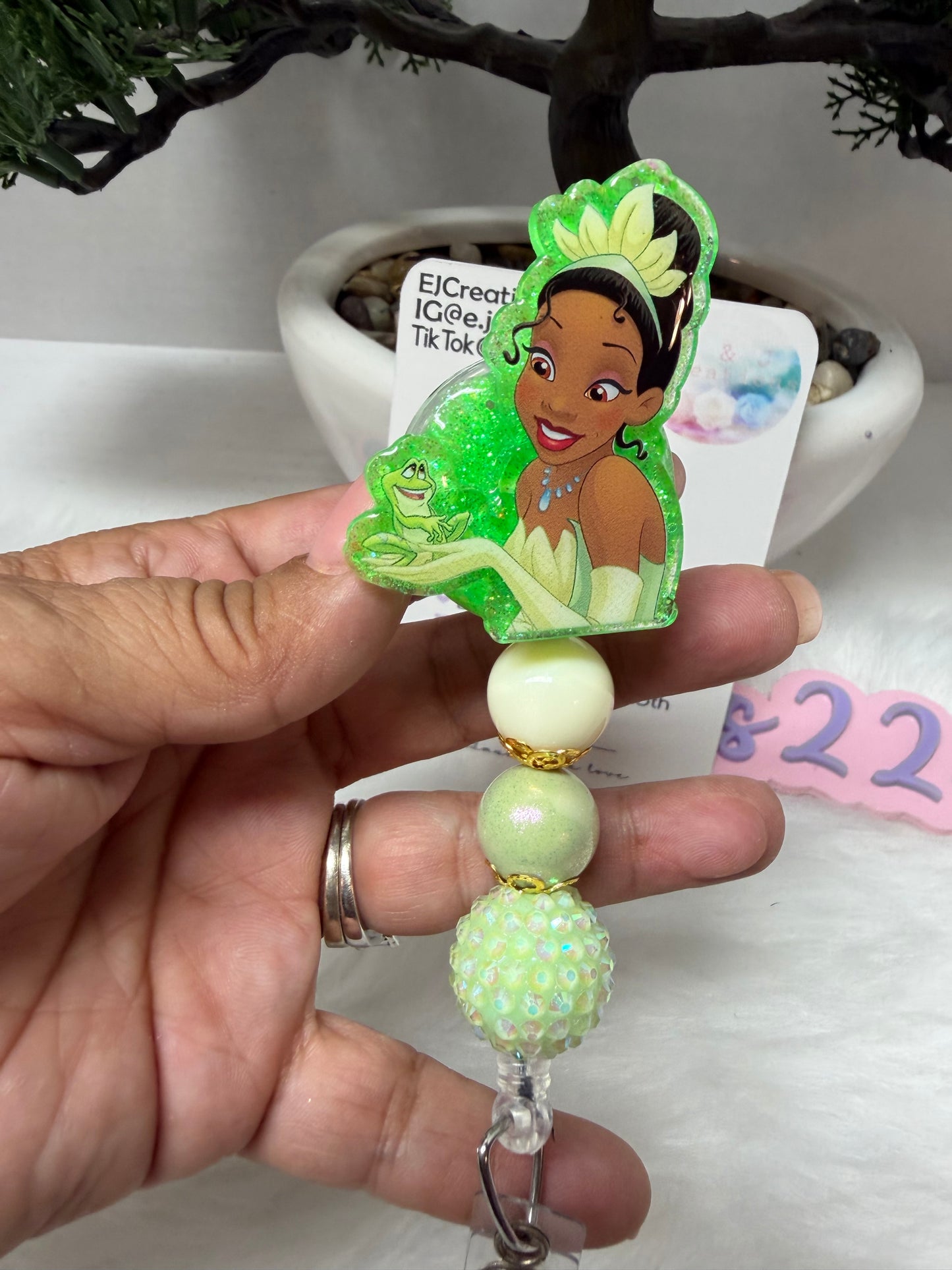 Princess T Badge Reel