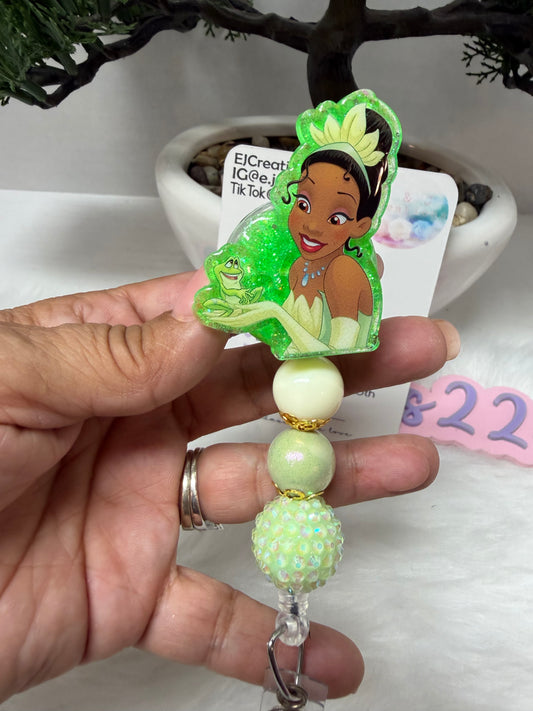 Princess T Badge Reel