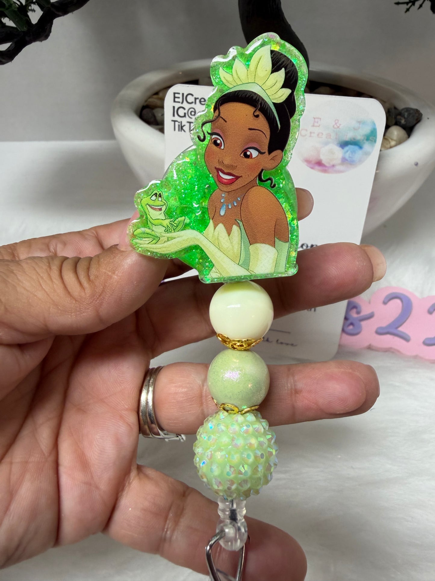 Princess T Badge Reel