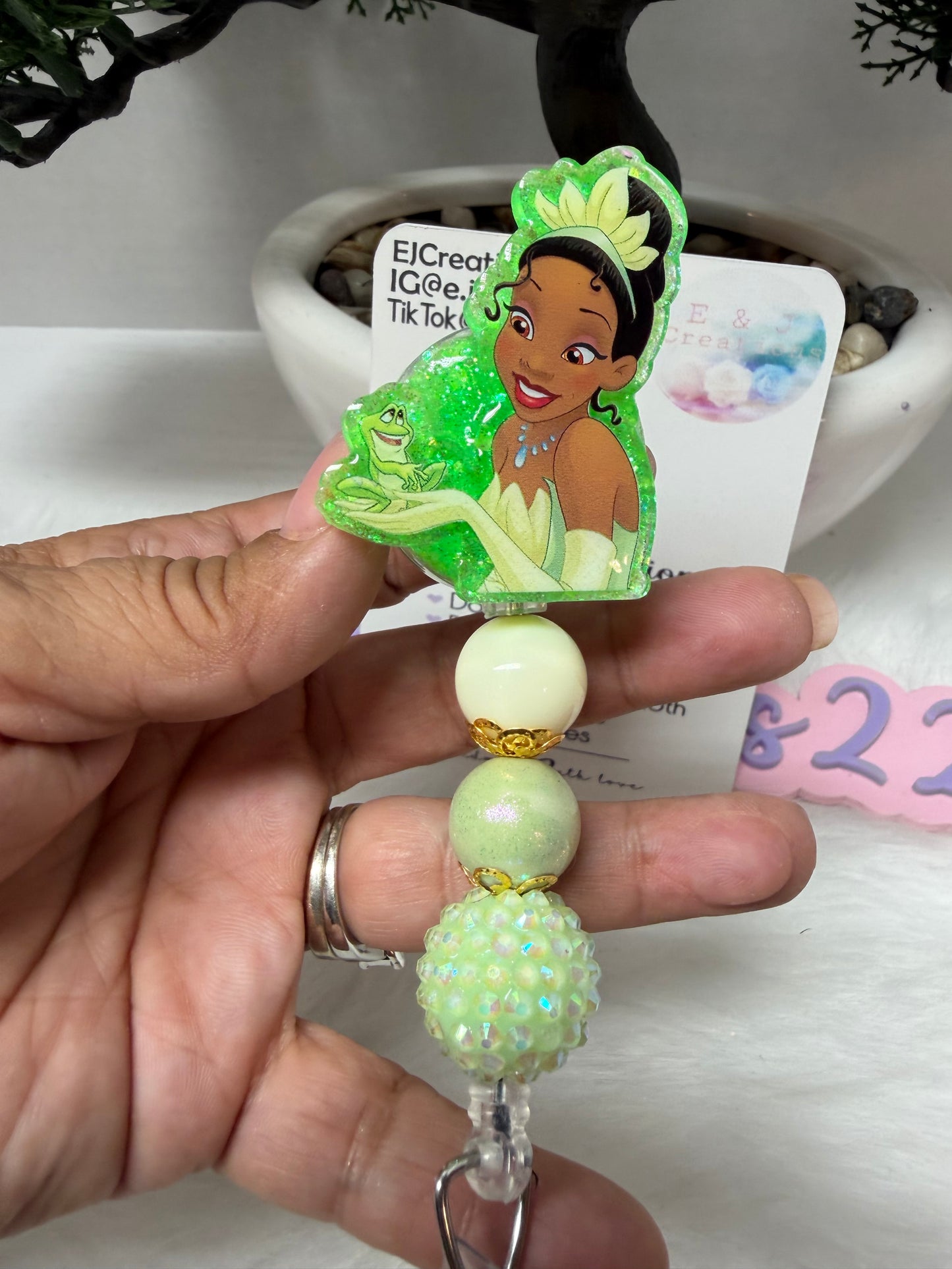 Princess T Badge Reel