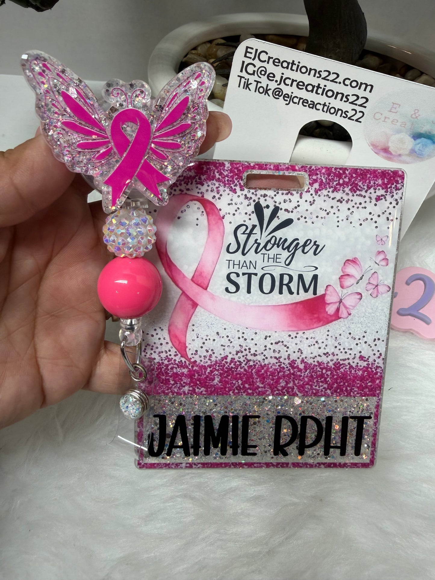 Stronger than the Storm Badge Buddy Set