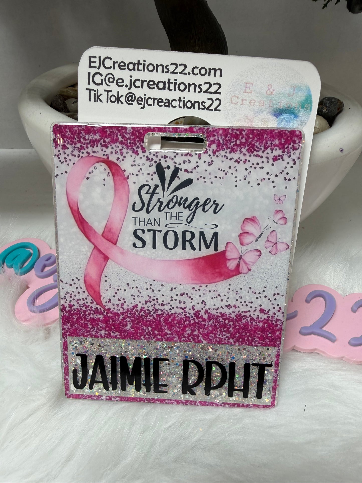 Stronger than the Storm Badge Buddy Set