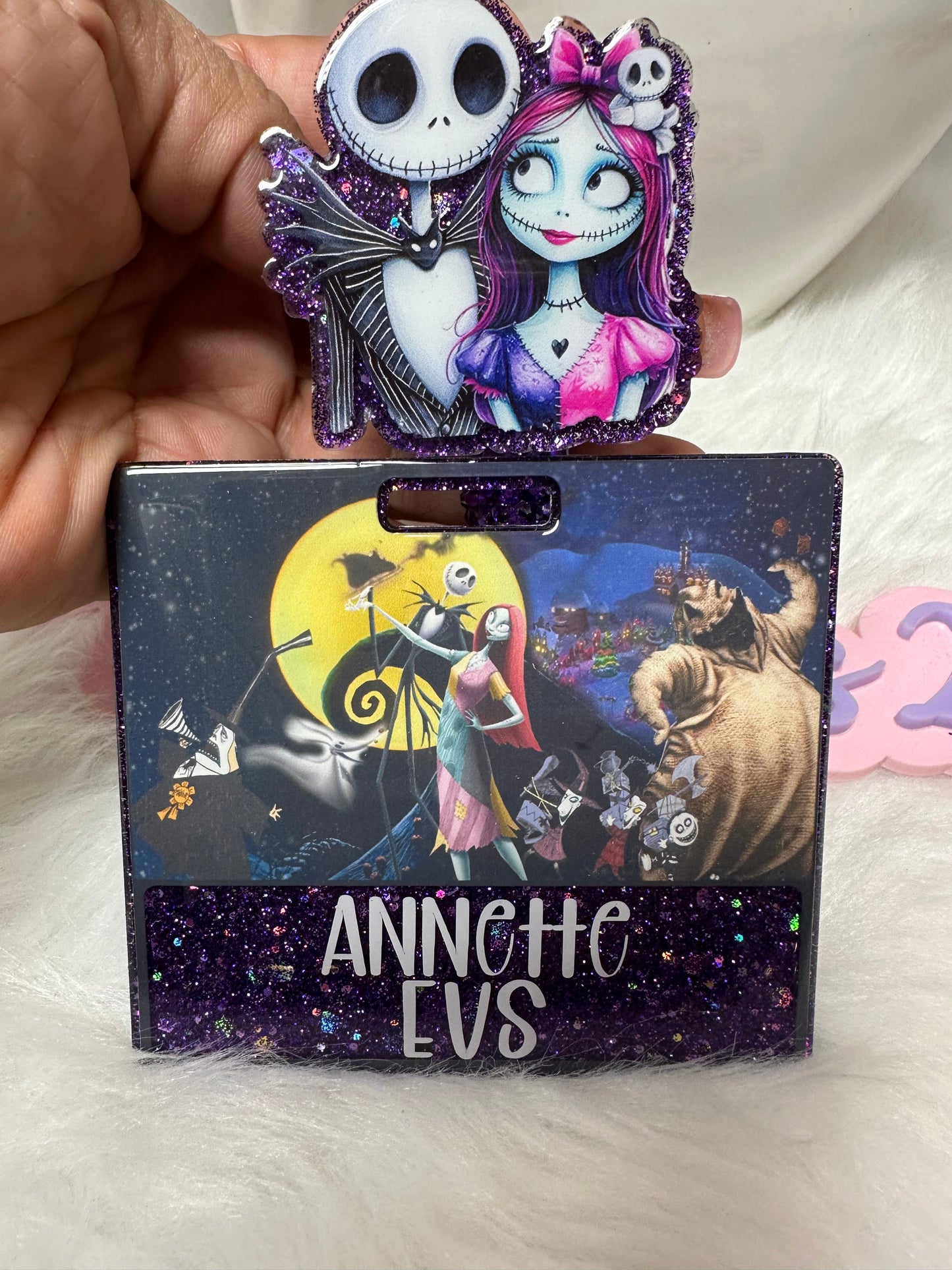 Nightmare Before Christmas Badge Buddy Set