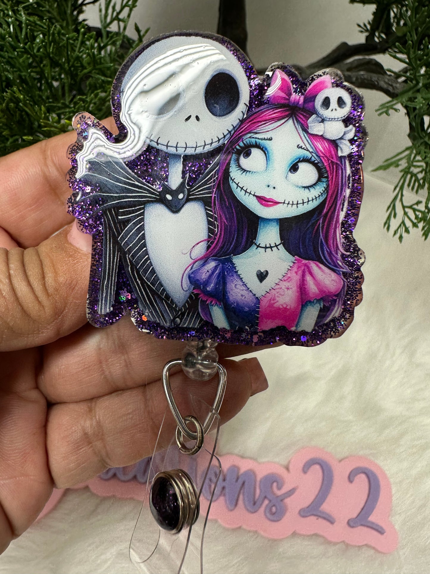 Nightmare Before Christmas Badge Reel