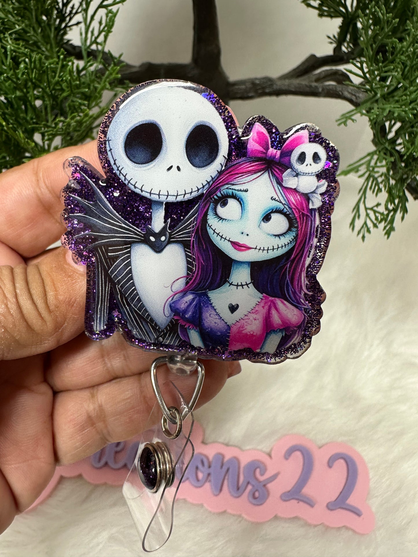 Nightmare Before Christmas Badge Reel