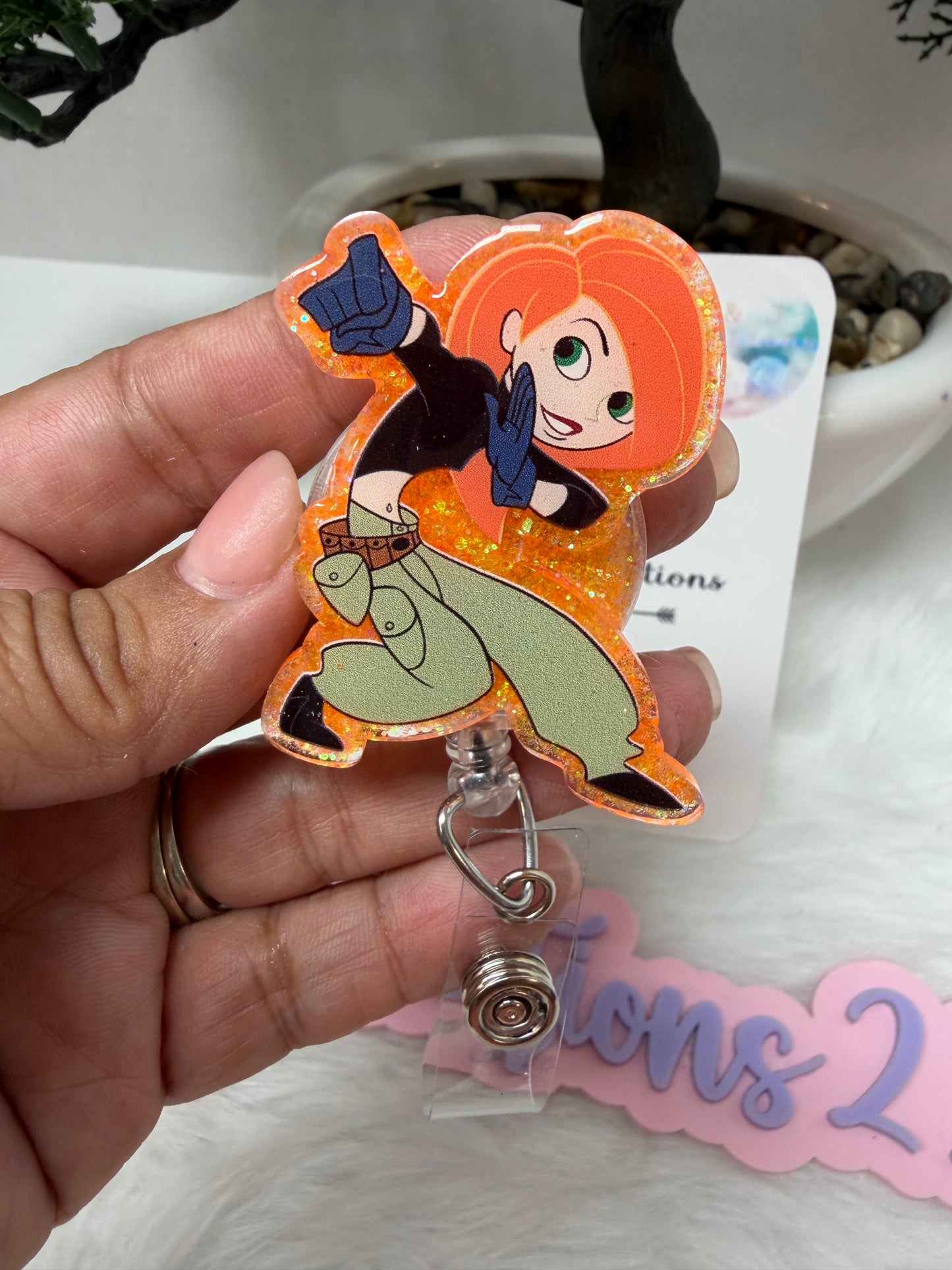 Kim P Badge Reel