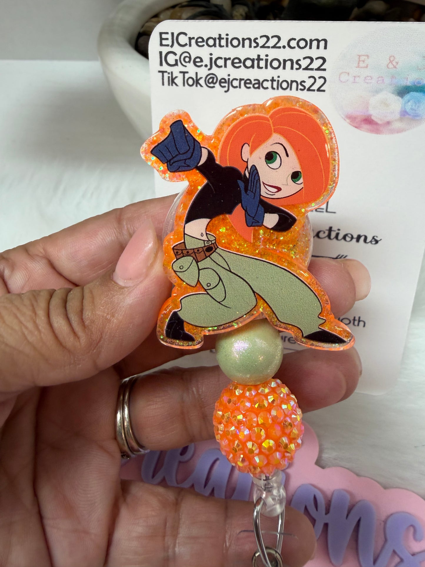 Kim P Badge Reel