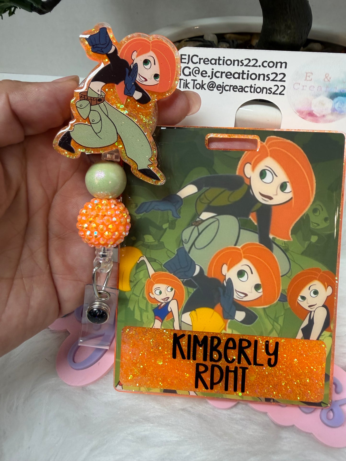 Kim P Badge Buddy Set