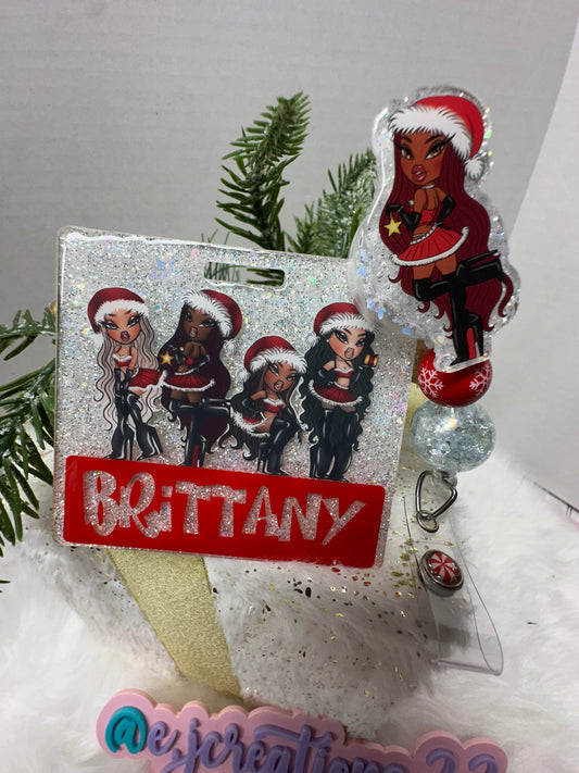 Christmas Bratz Badge Buddy Set