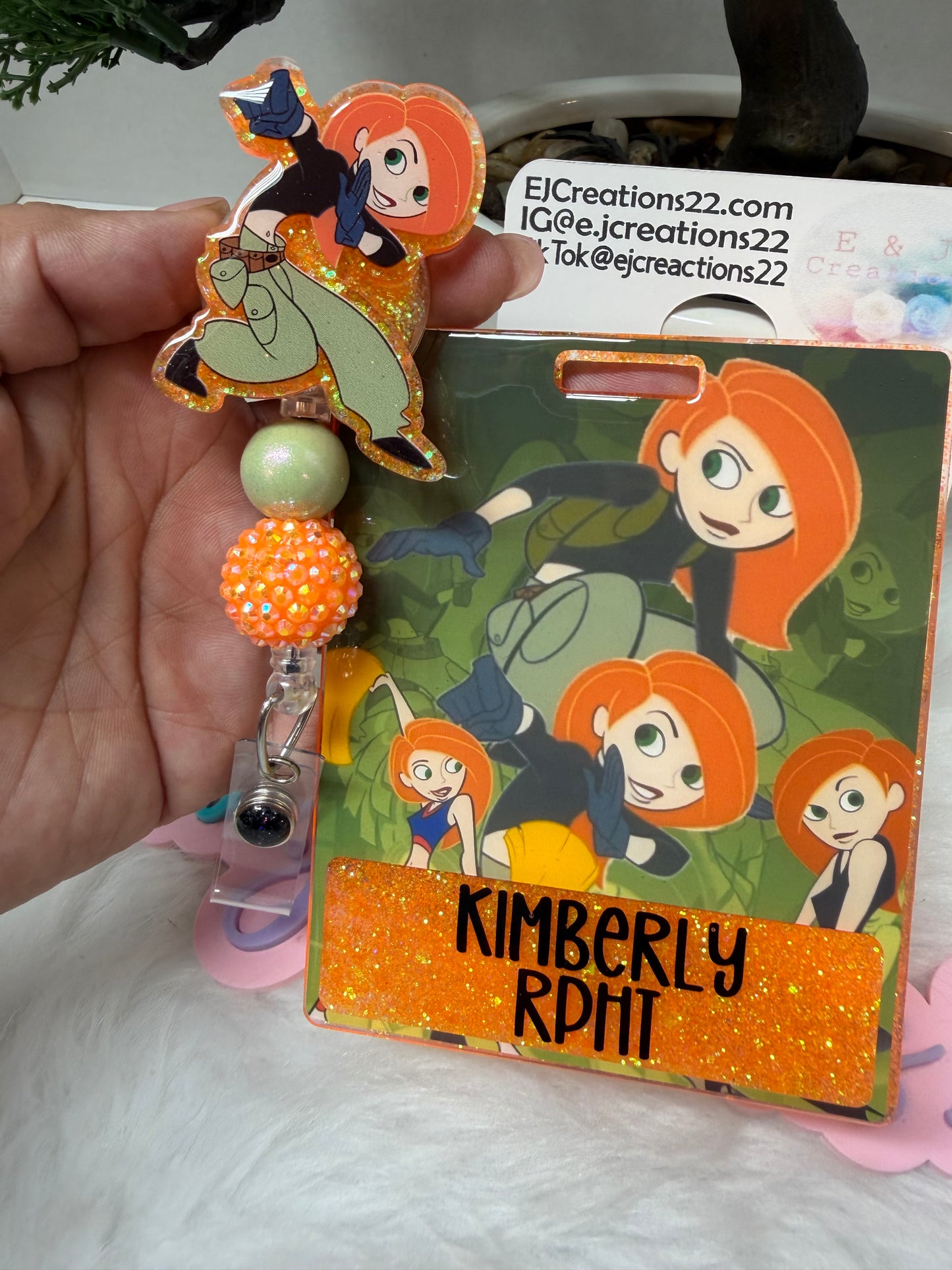 Kim P Badge Buddy Set