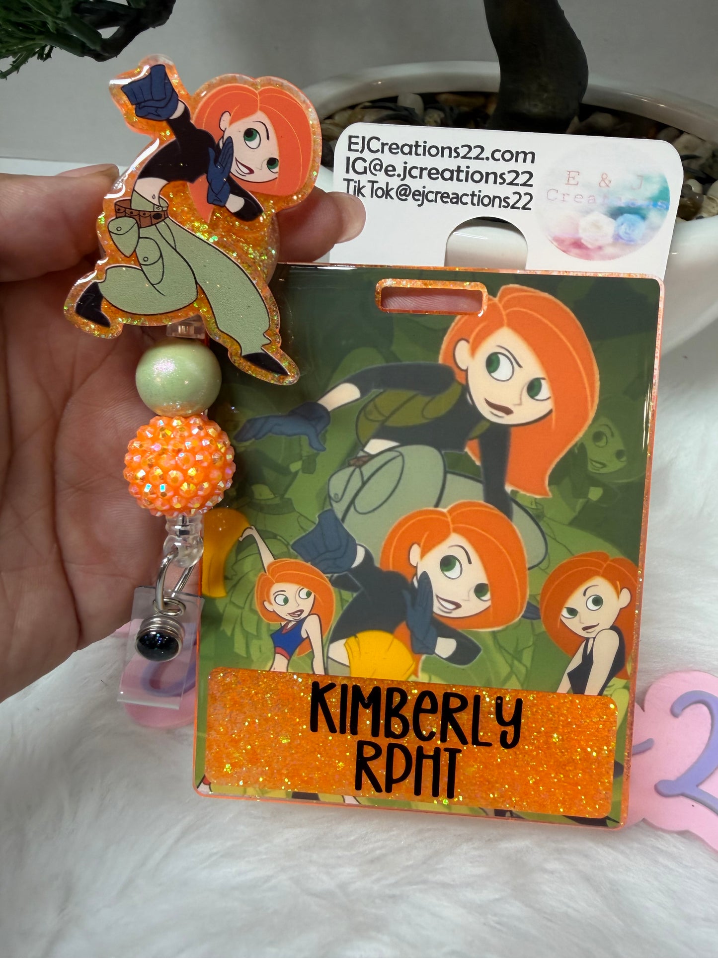 Kim P Badge Buddy Set